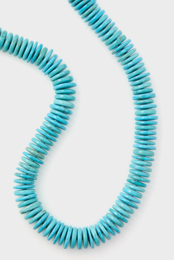 Barrell Turquoise Statement Necklace-Get Girly