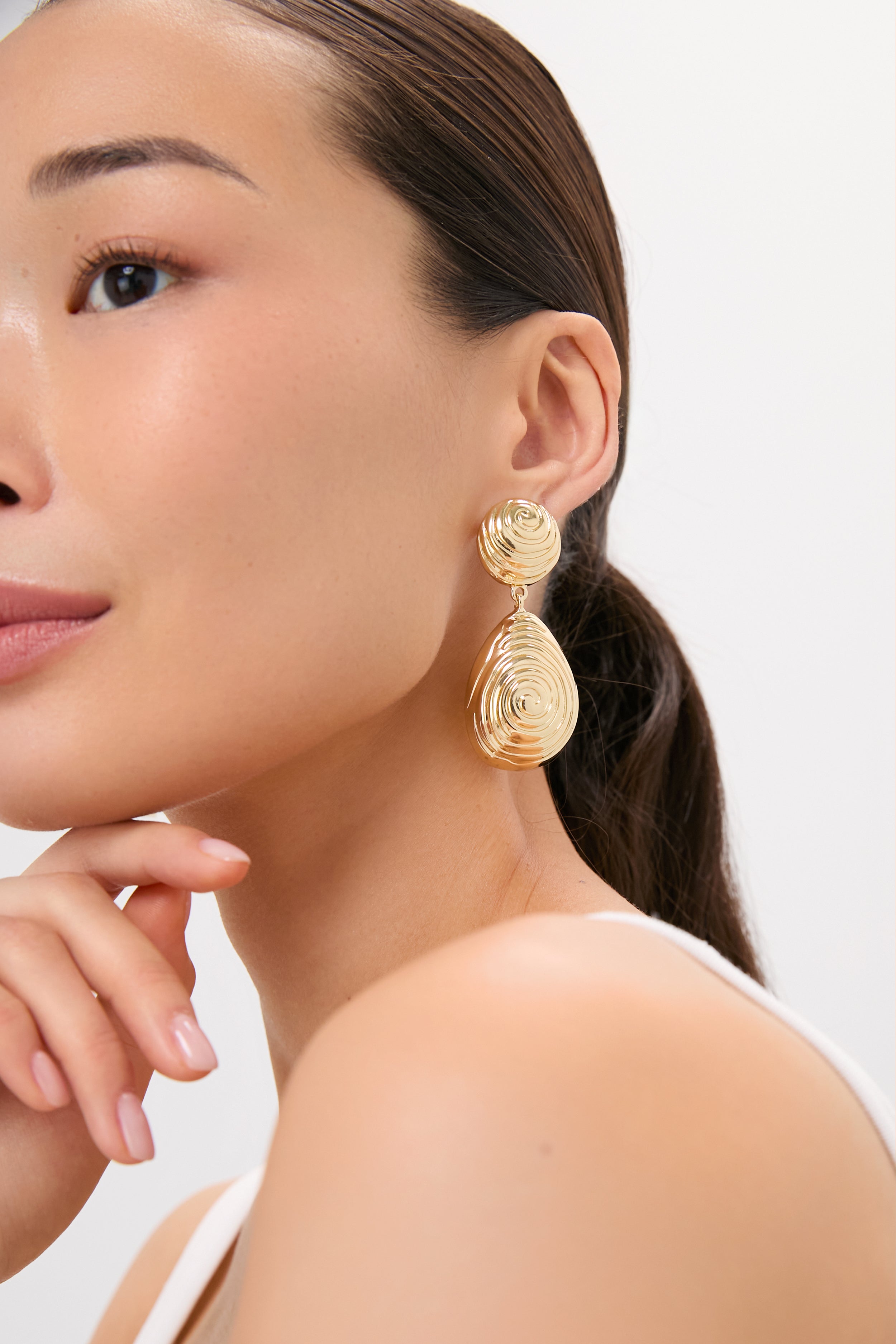 Gold Sunspell Earrings-Get Girly