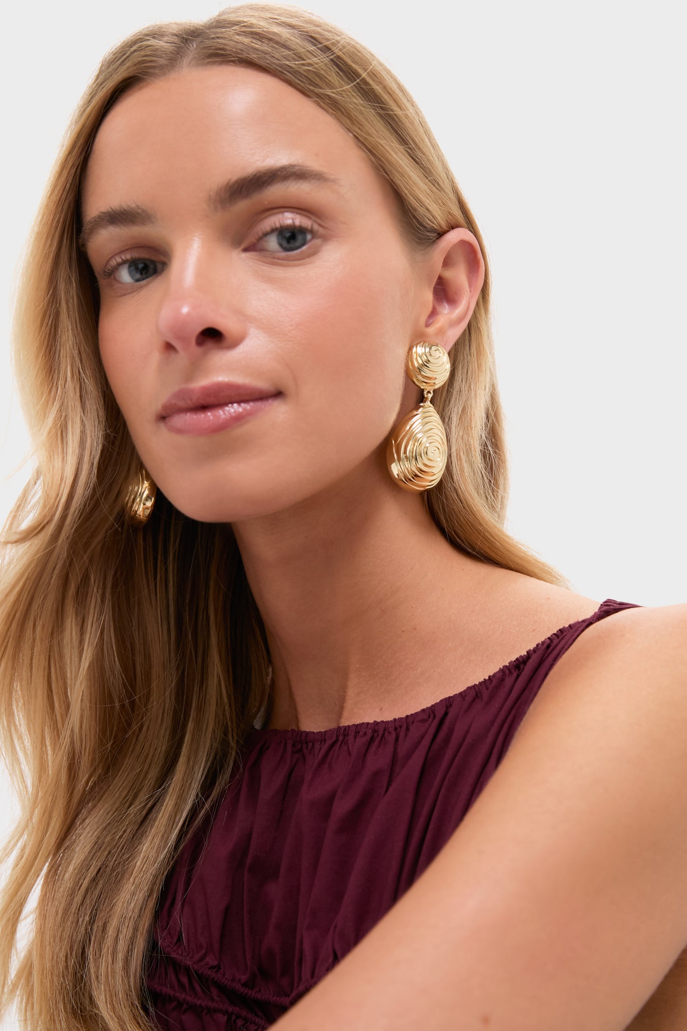 Gold Sunspell Earrings-Get Girly