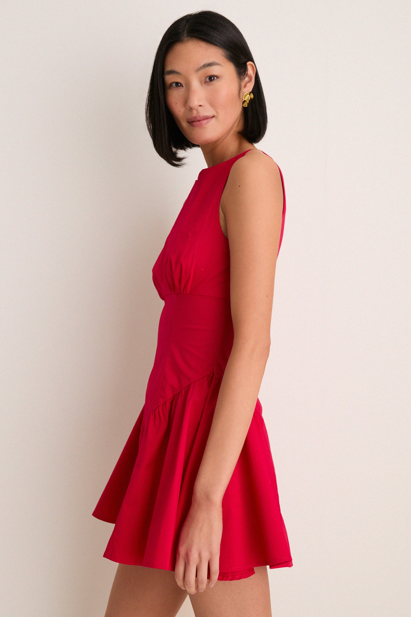 Cherry Gwen Mini Dress-Get Girly