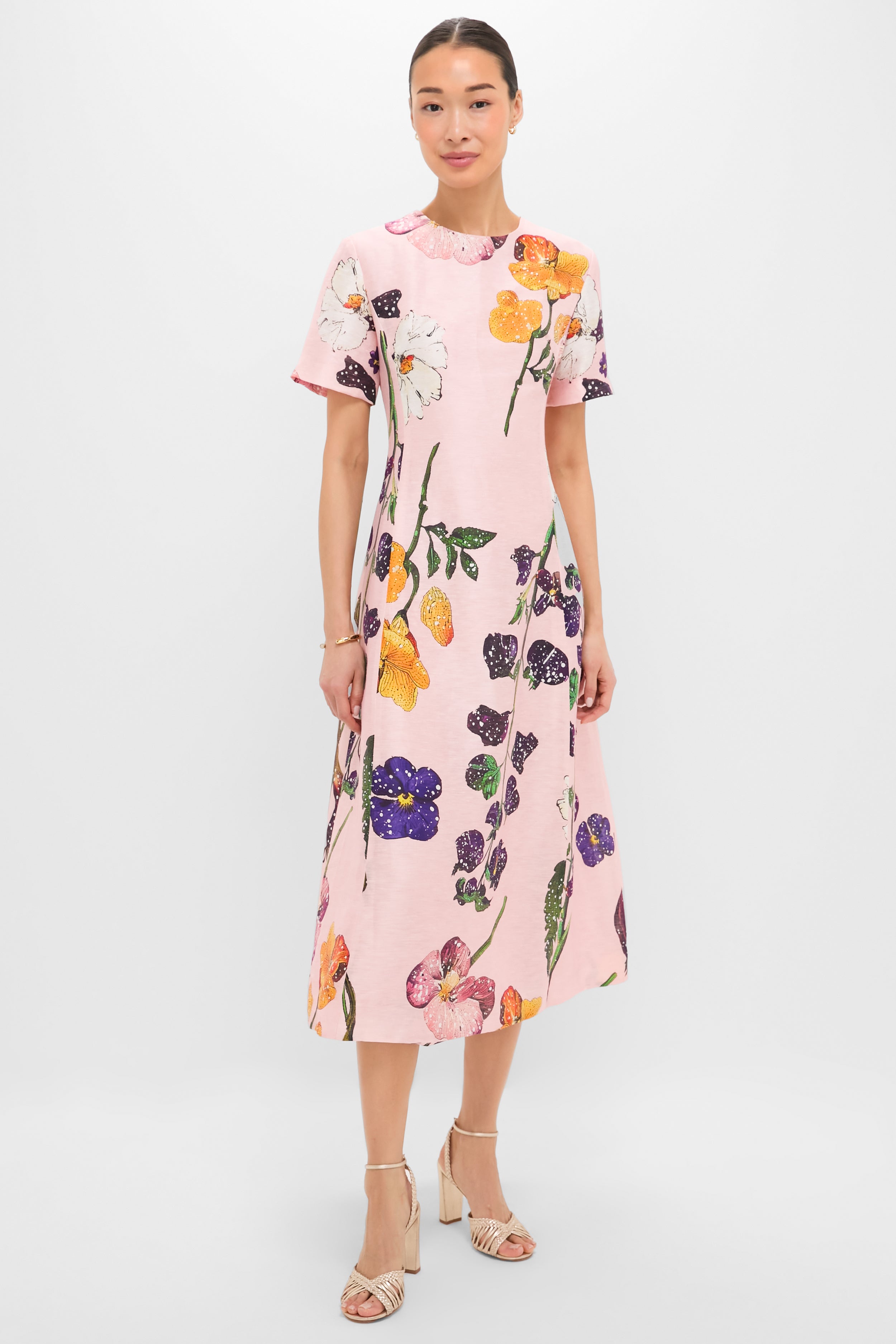 Wildbloom Caroline Midi Dress-Get Girly