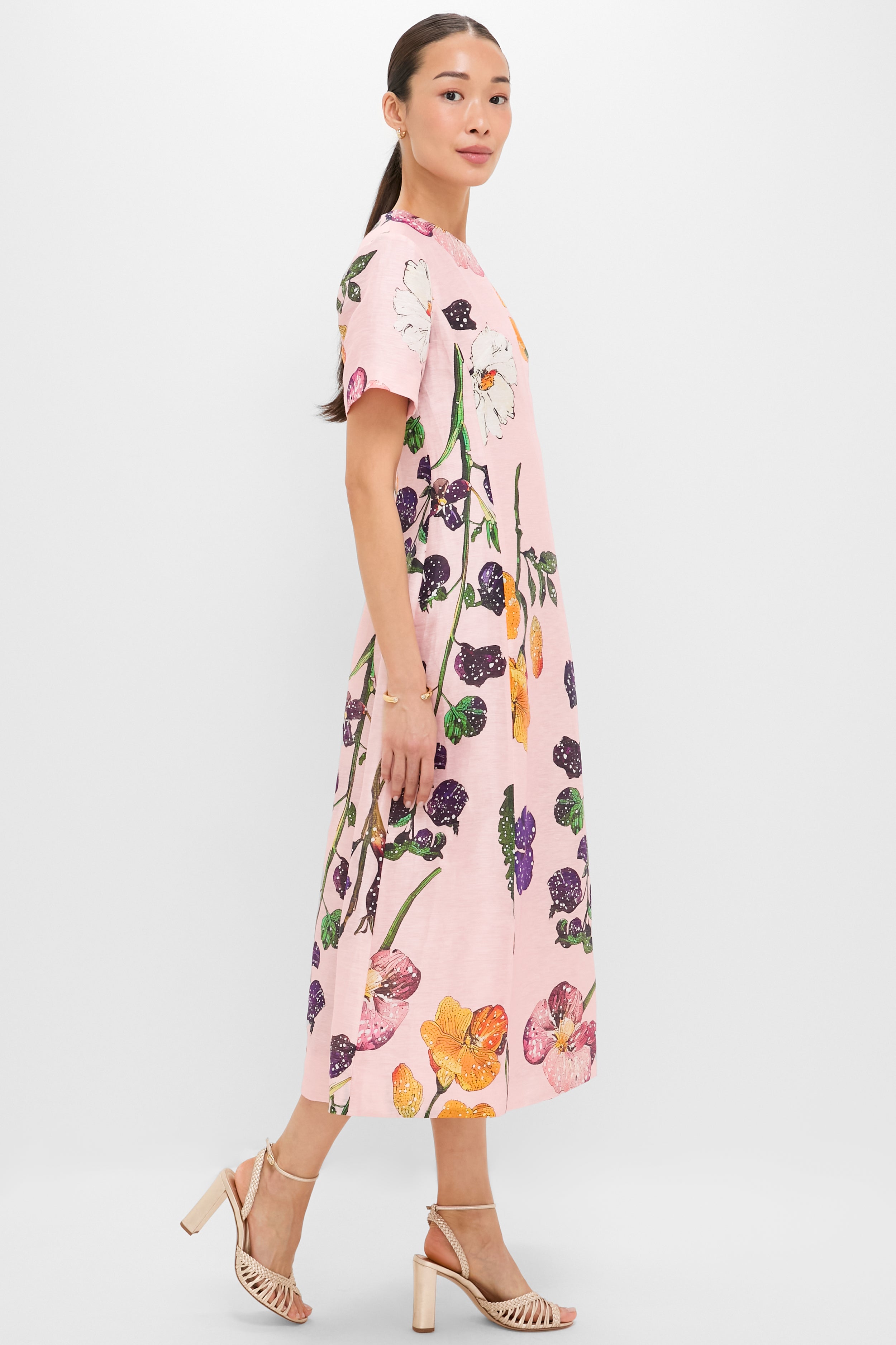 Wildbloom Caroline Midi Dress-Get Girly