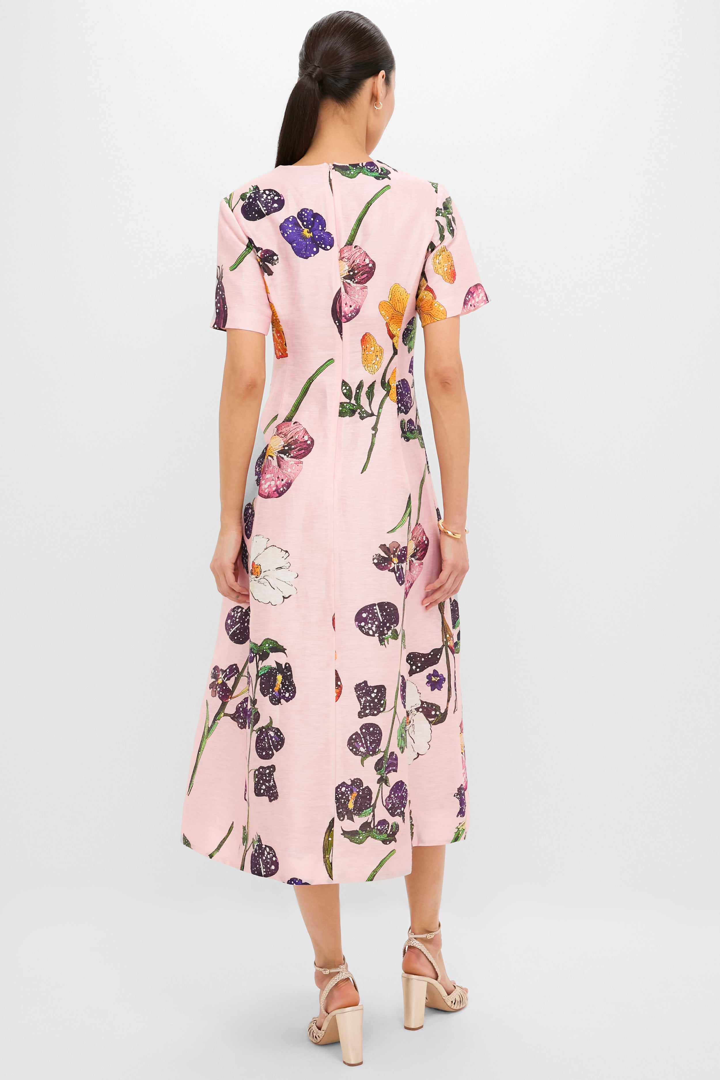 Wildbloom Caroline Midi Dress-Get Girly