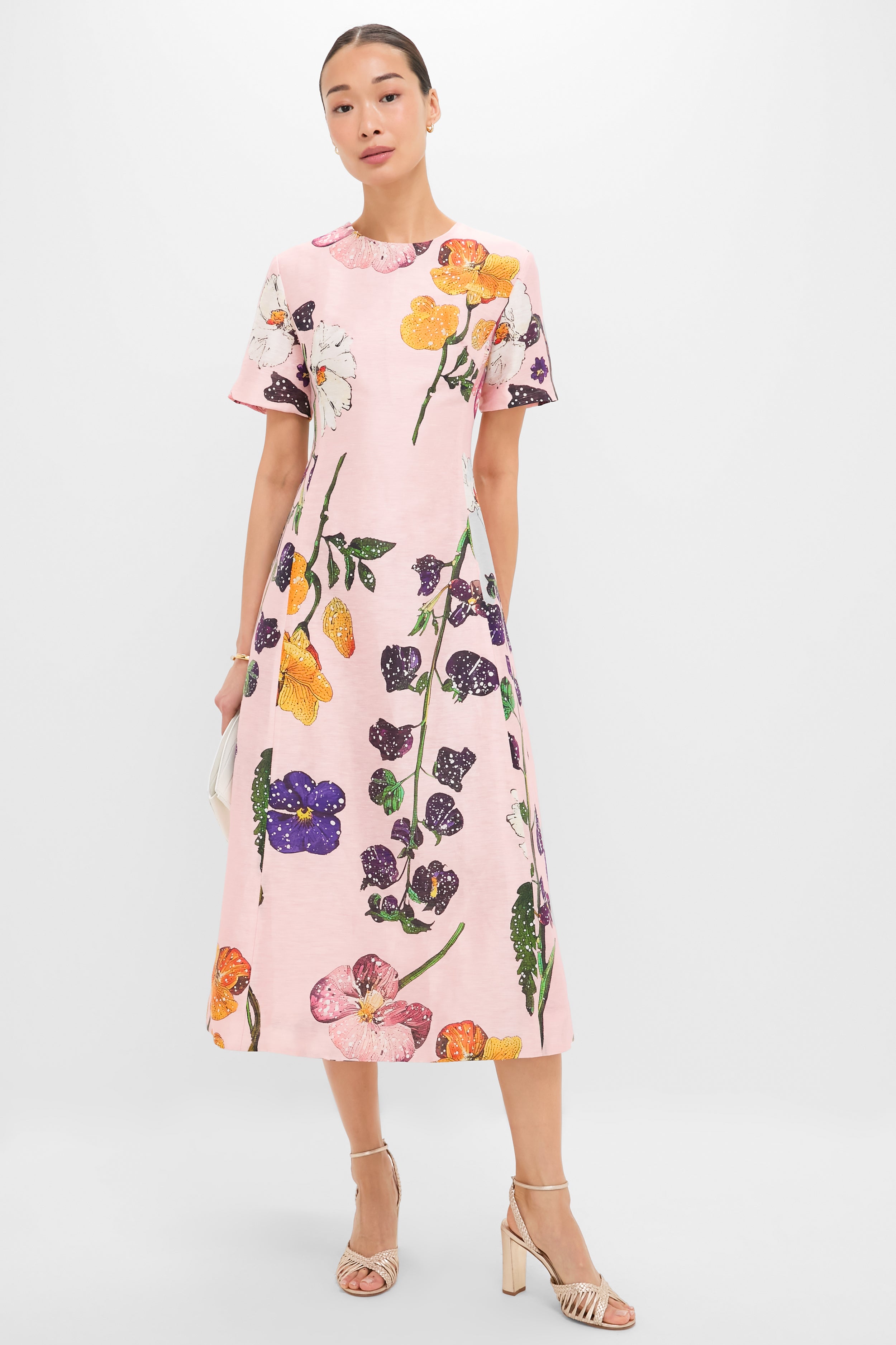 Wildbloom Caroline Midi Dress-Get Girly