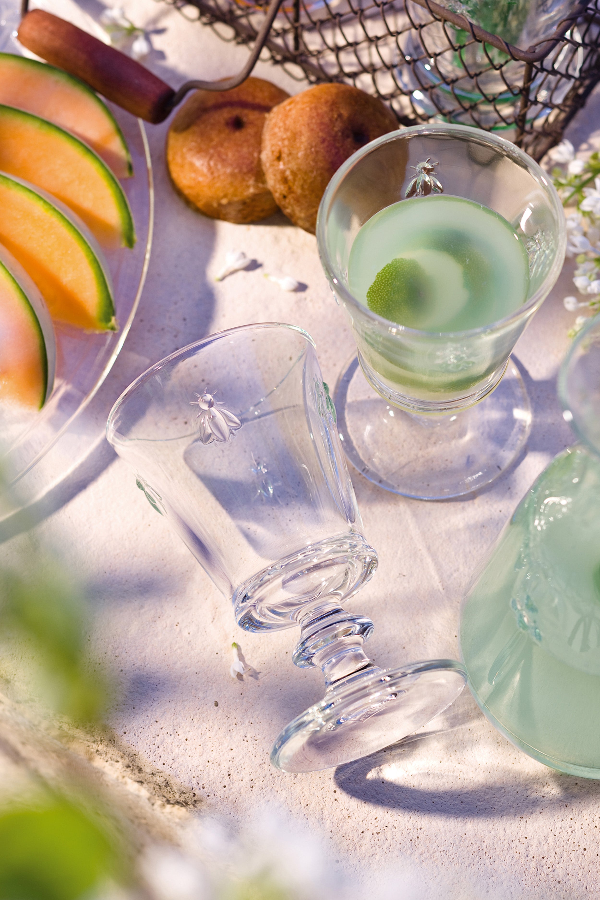 Bee Water Glass Set of 6-Get Girly