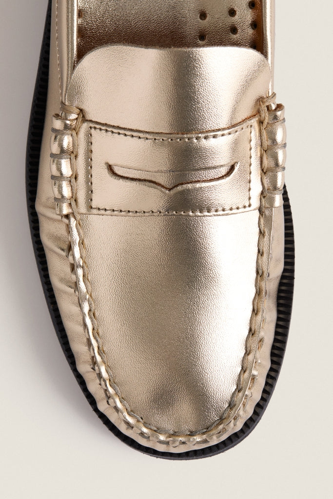 Gold Dan Met Loafers-Get Girly