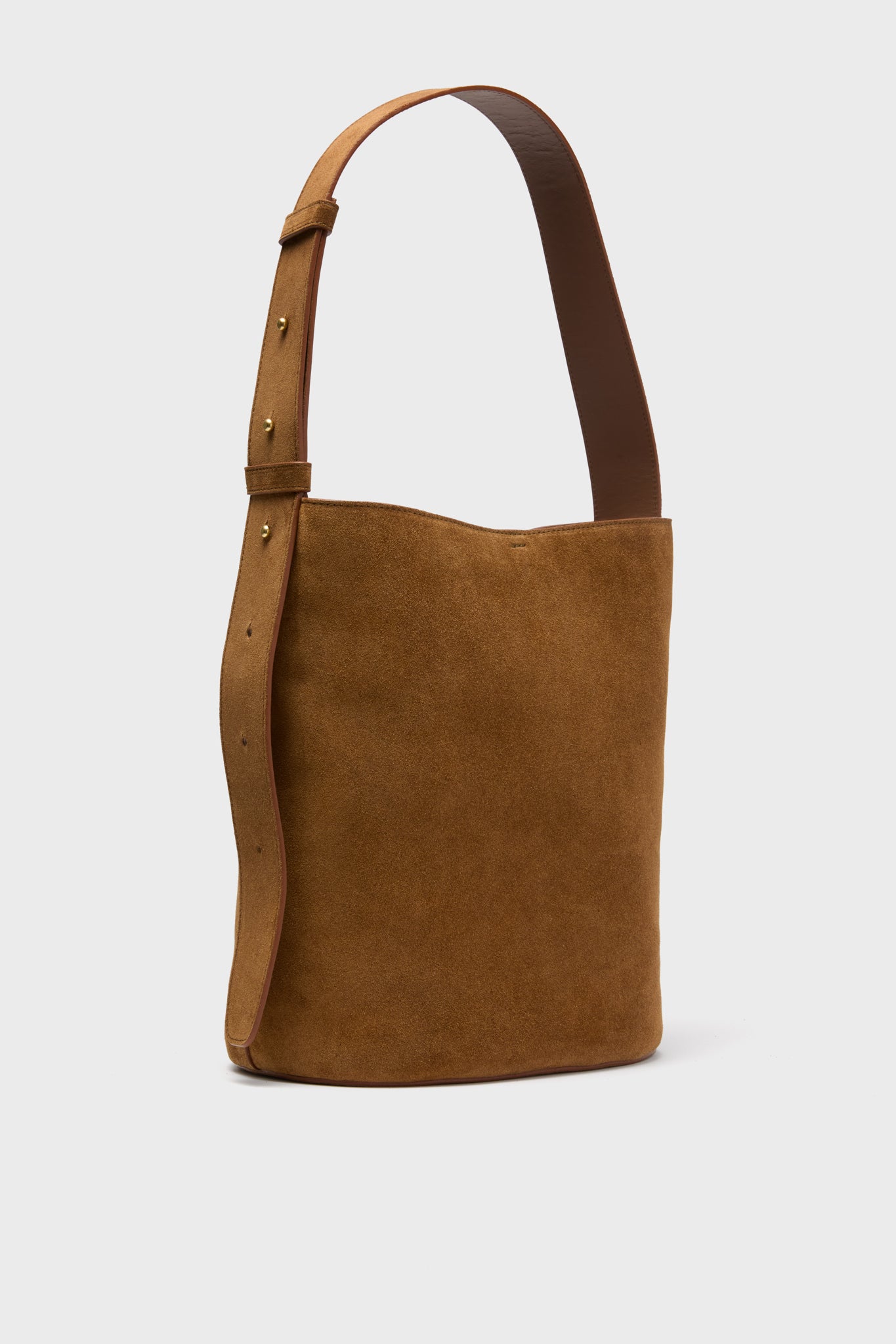 The Maple Brown Suede Norma Tote-Get Girly