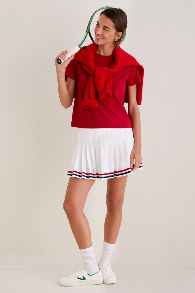 Americana 15 Inch Williams Tennis Skirt-Get Girly