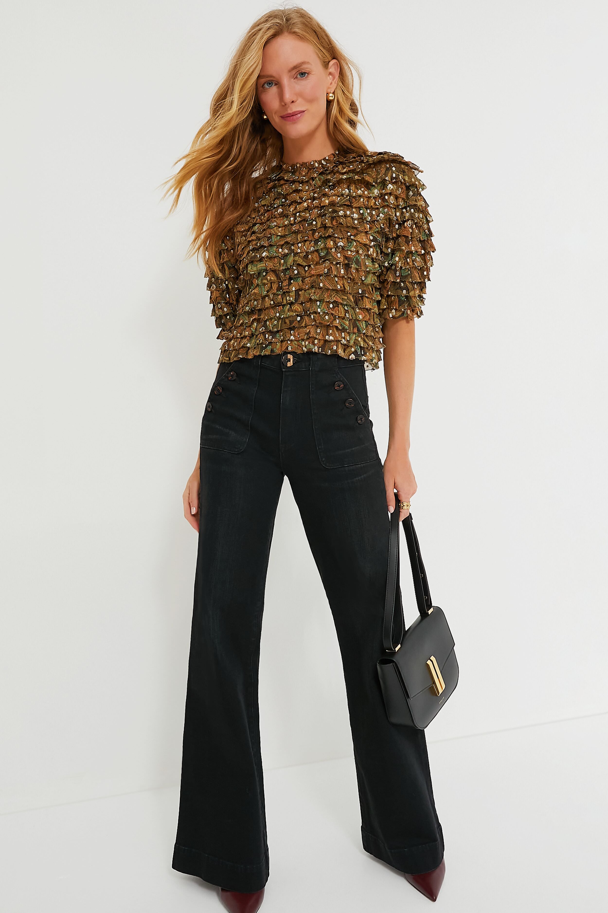 Tiger's Eye Carmella Blouse-Get Girly