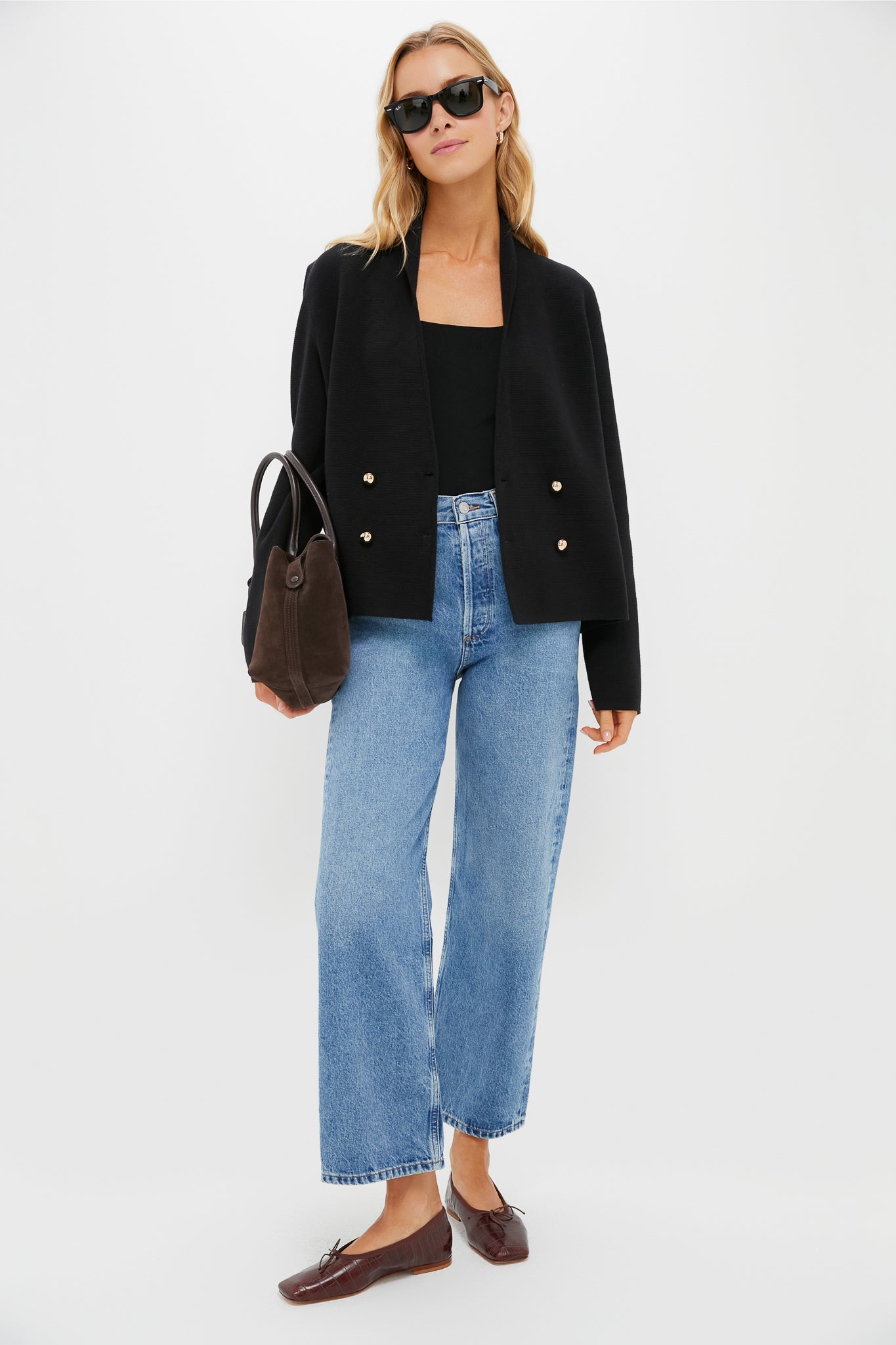 Black Cassandra Sweater-Get Girly