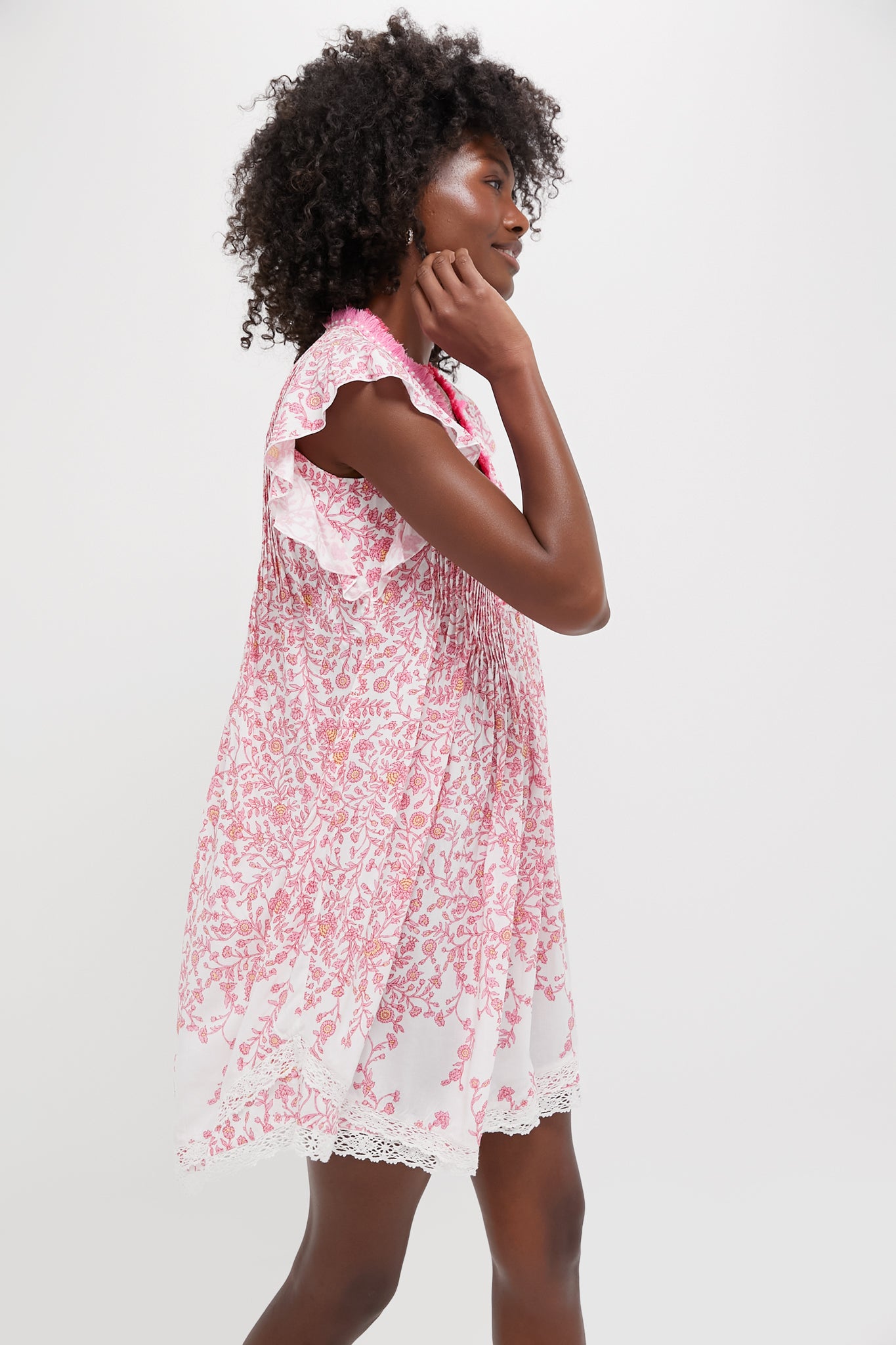 Pink Lazuli Sasha Mini Dress-Get Girly