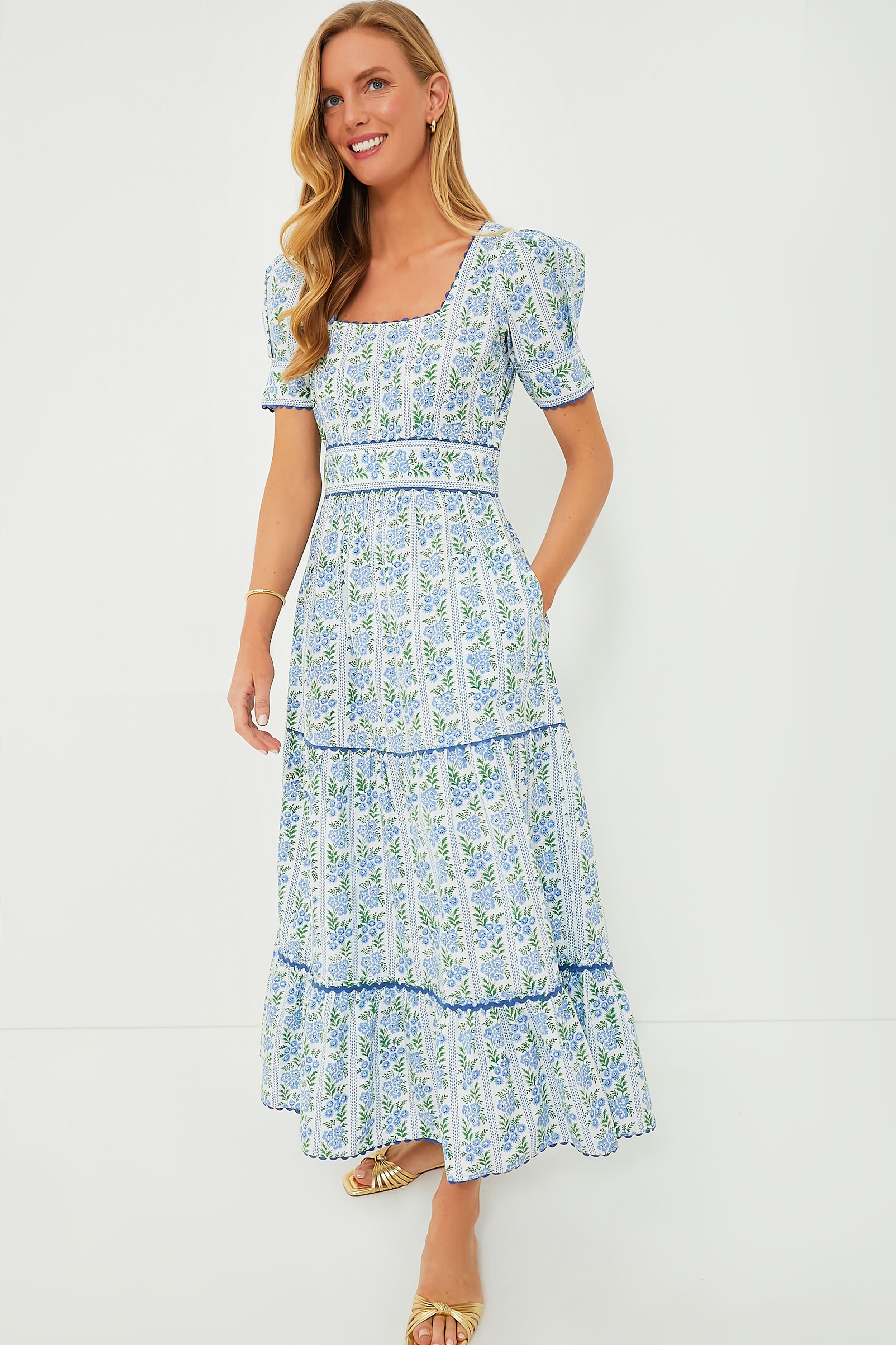 Cotswolds Border Evelyn Dress-Get Girly
