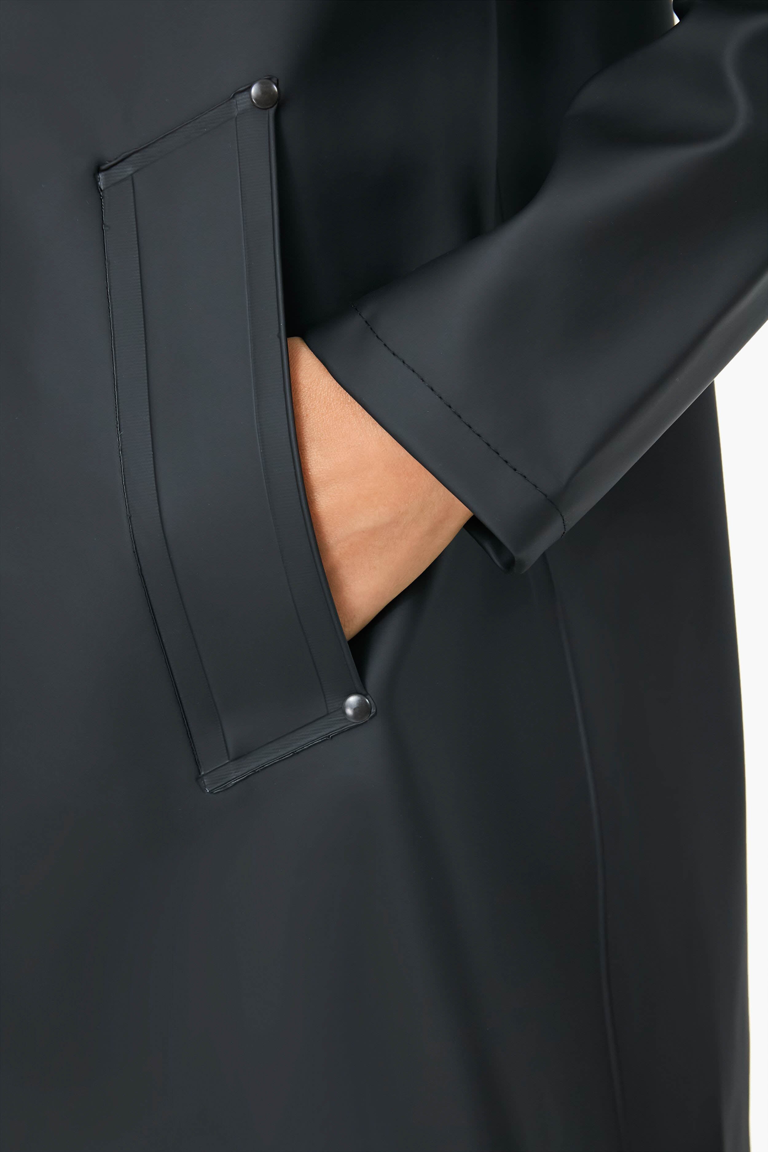 Black Mosebacke Raincoat-Get Girly