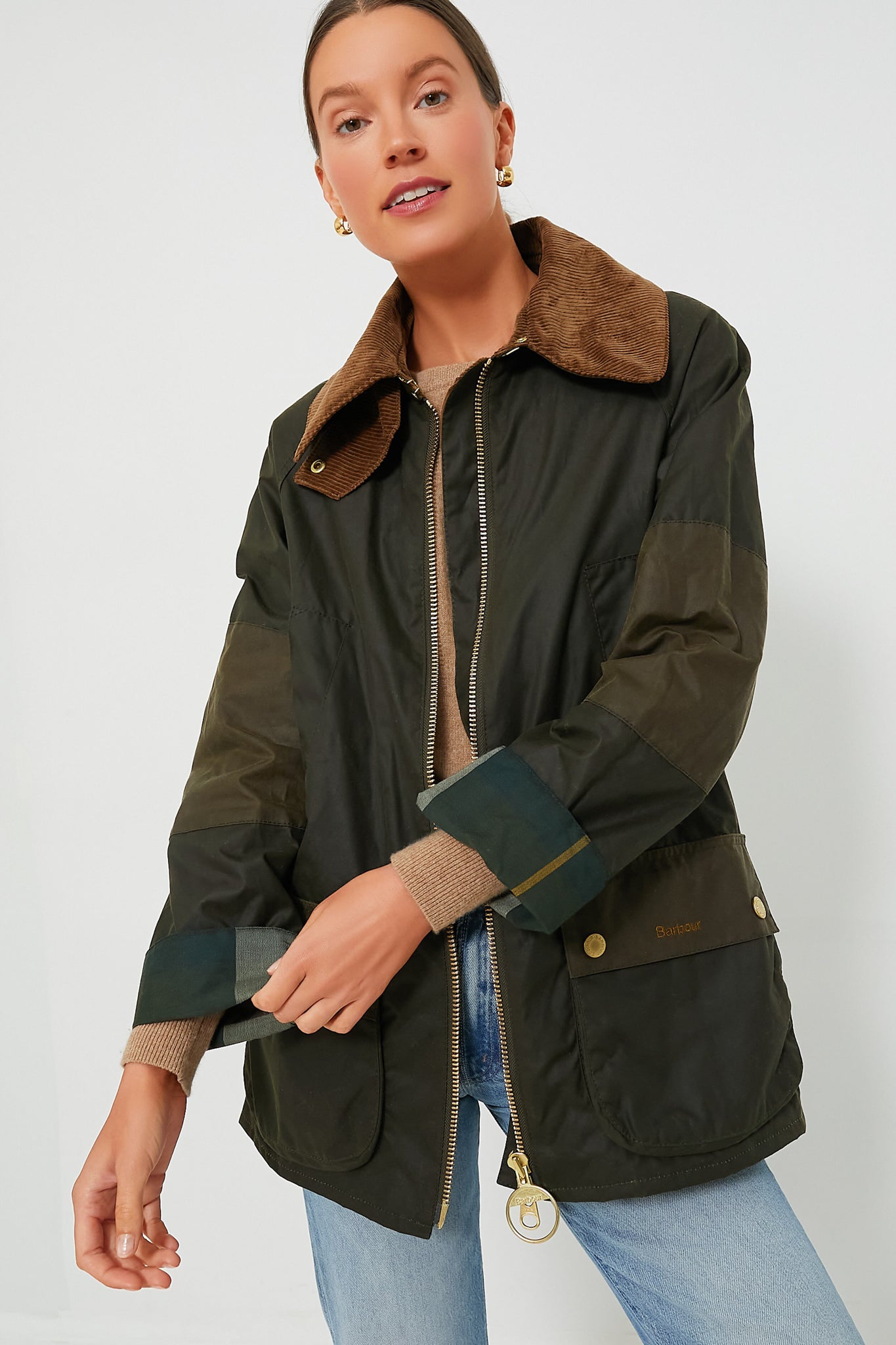 Archive Olive Allerston Wax Jacket-Get Girly