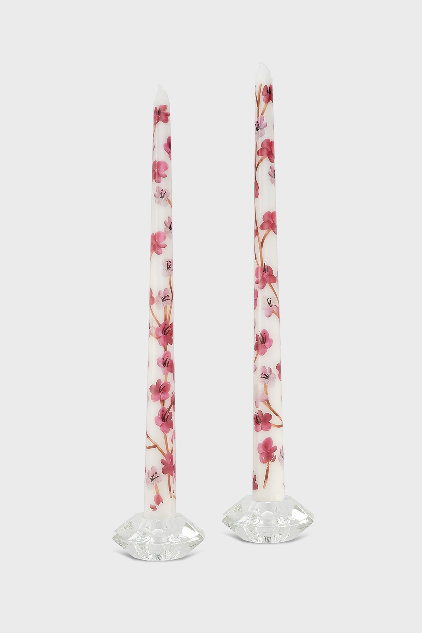 Cherry Blossom Taper Candles-Get Girly