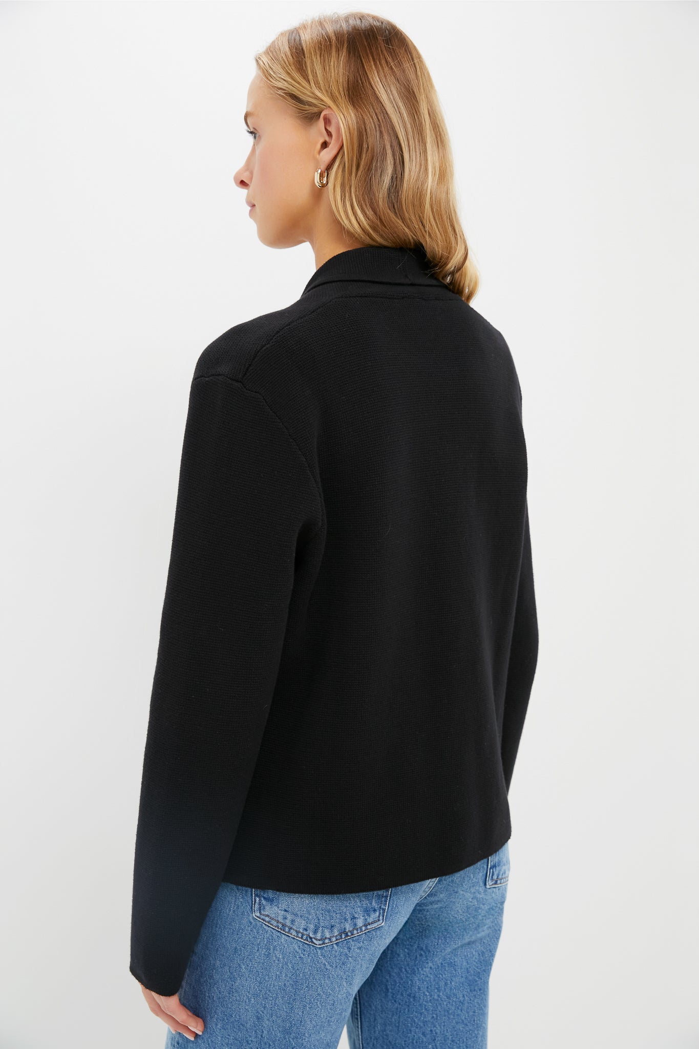 Black Cassandra Sweater-Get Girly