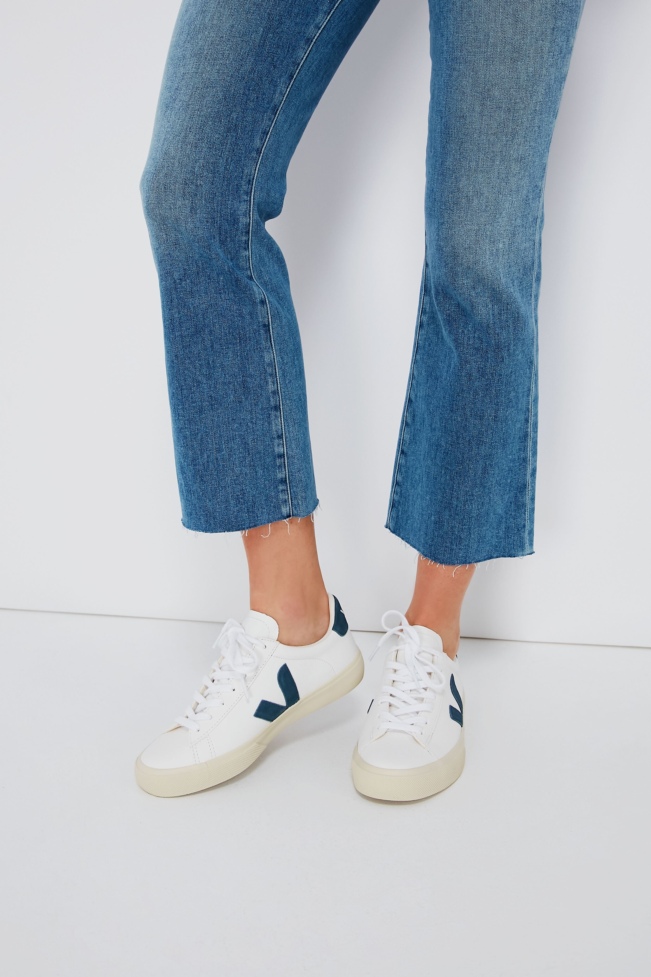 Extra-White California Campo Sneakers-Get Girly