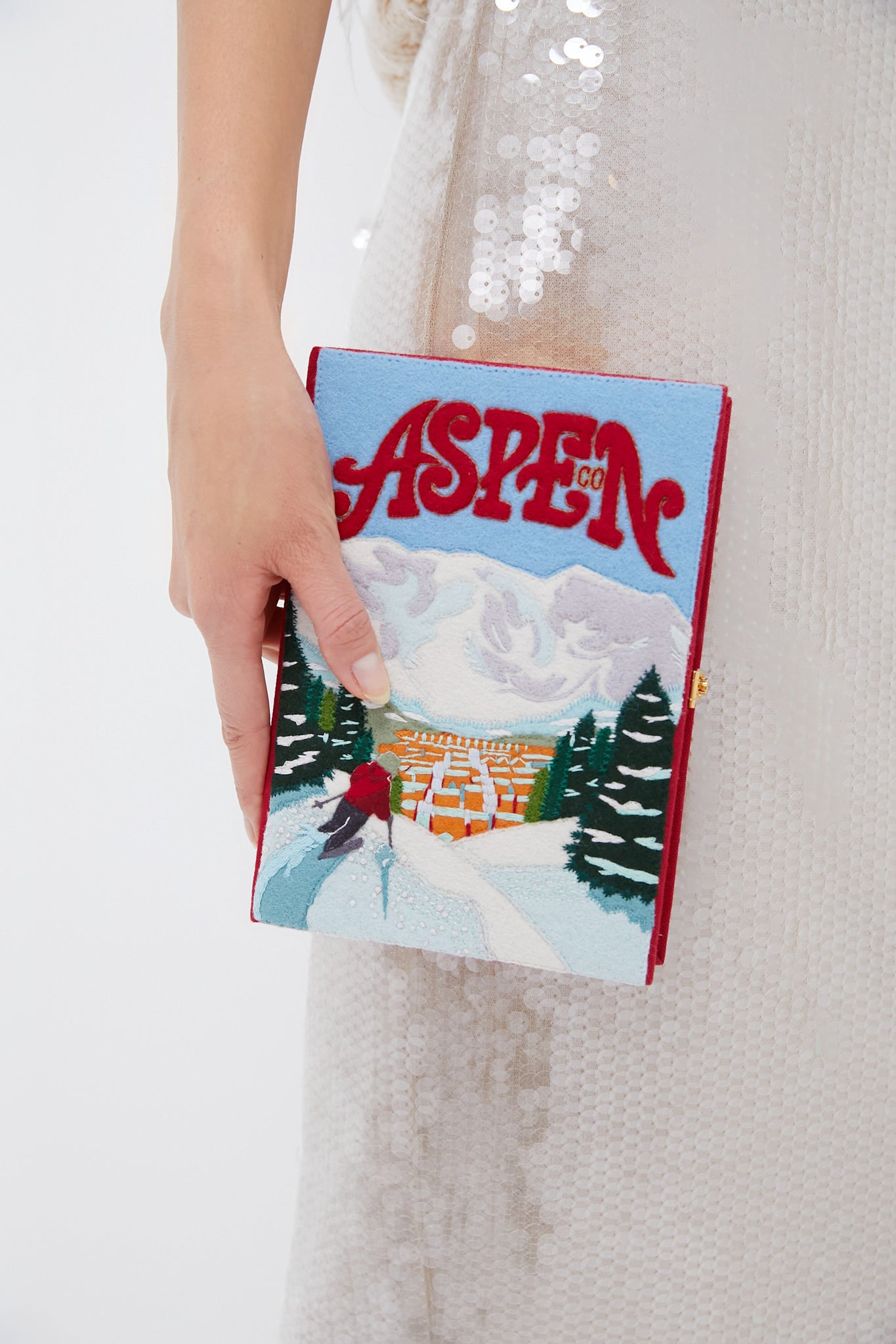 Aspen Book Clutch-Get Girly