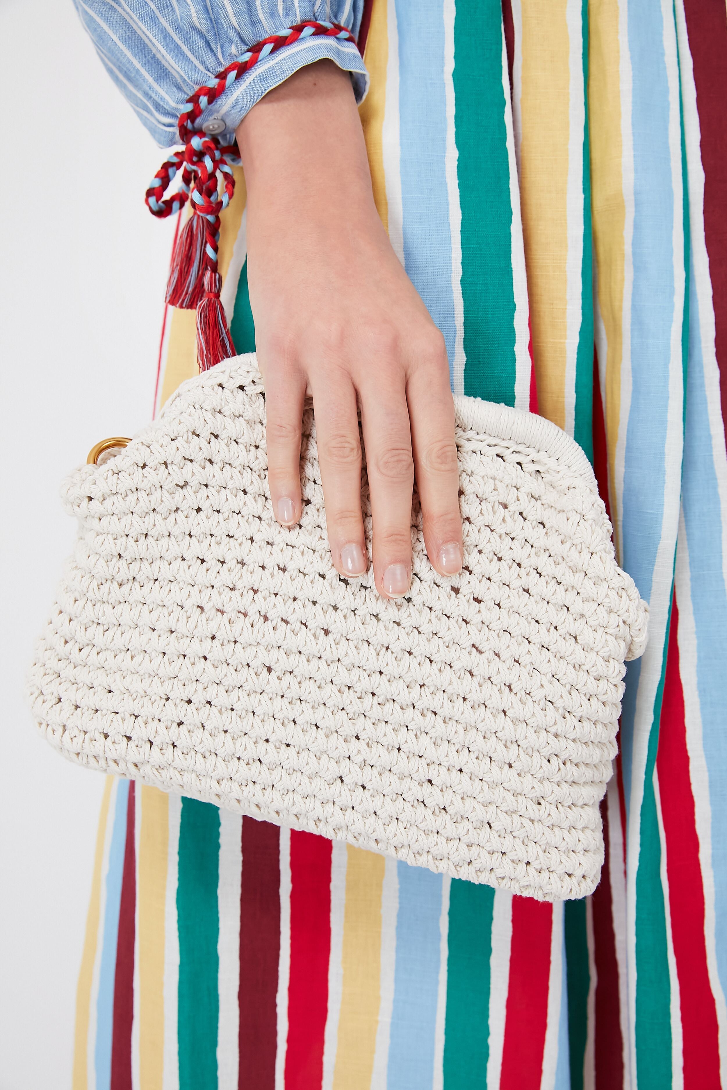 White Christabel Bag-Get Girly