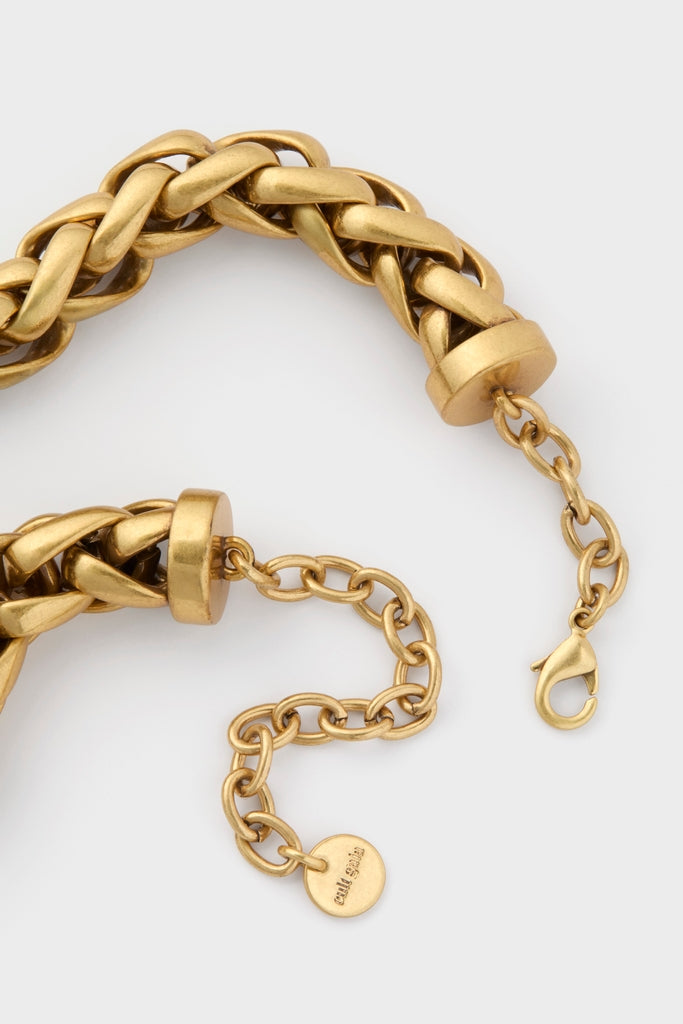 Antique Brass Grano Choker Body Jewelry-Get Girly