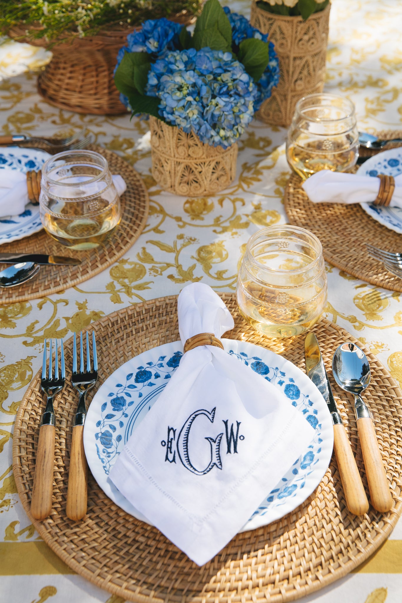 Bamboo Napkin Rings (Set of 4)-Get Girly