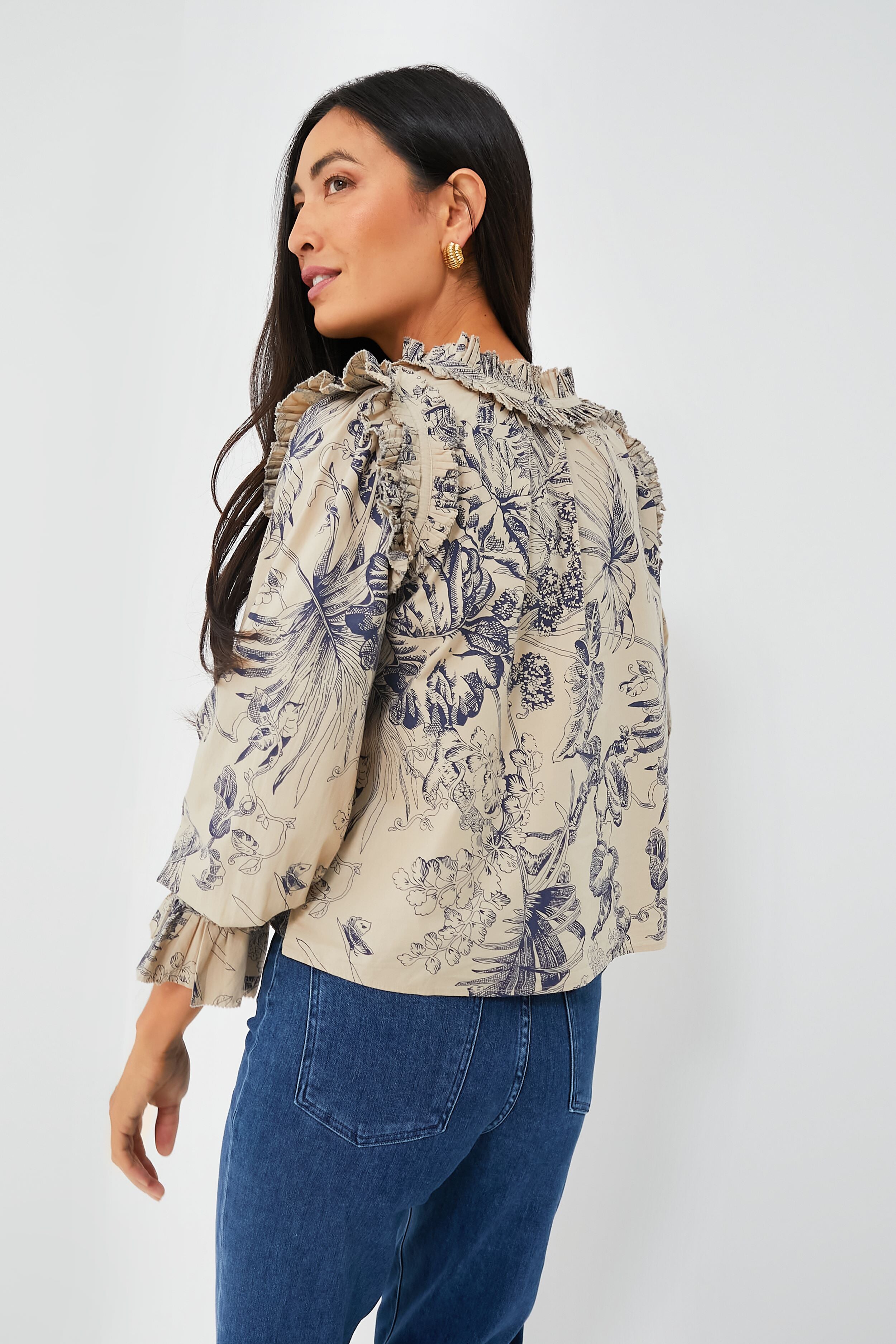 Yaffe Print Jessie Top-Get Girly