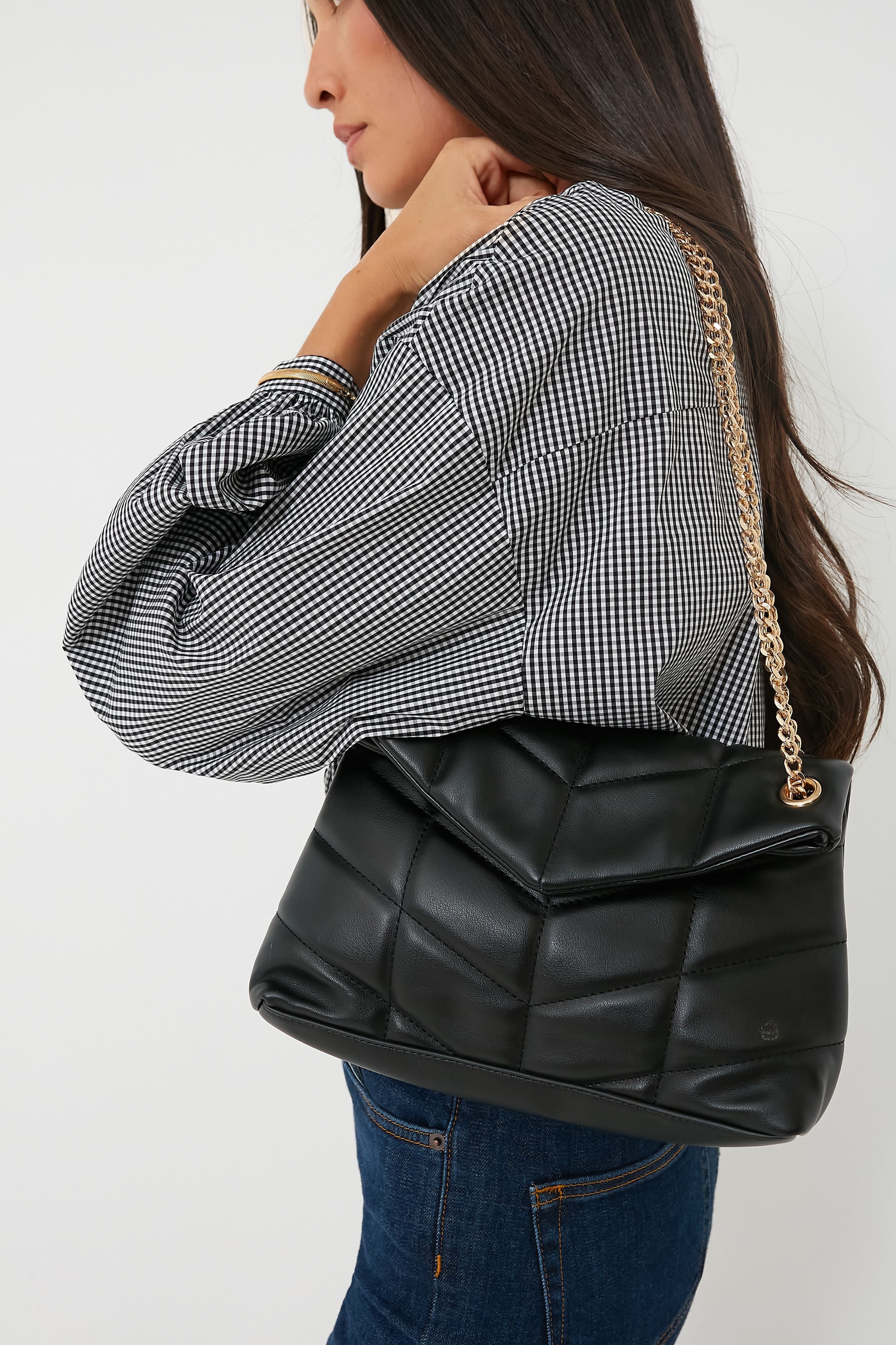 Black Delfina Bag-Get Girly