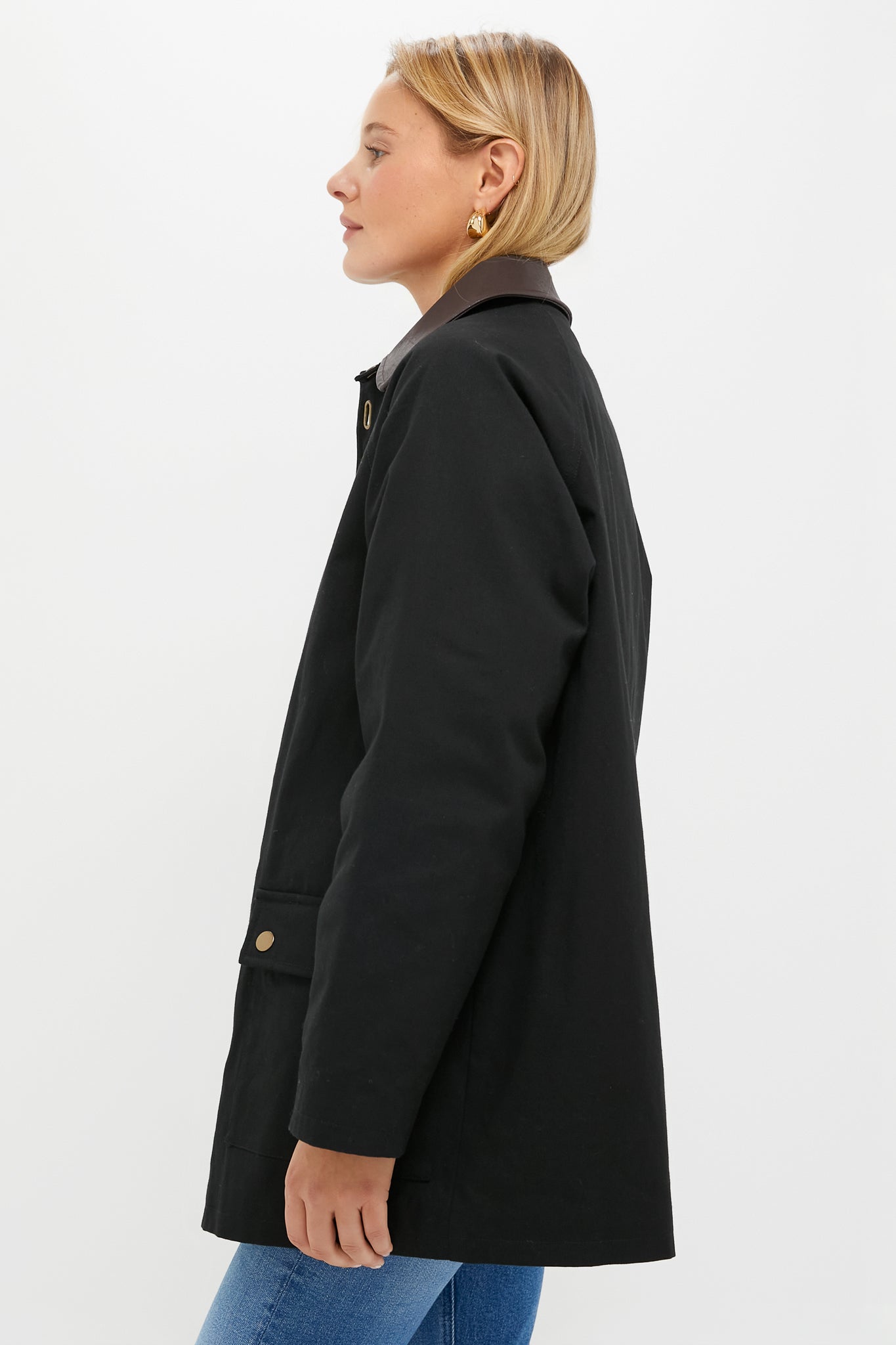 Black Brodie Barn Jacket-Get Girly