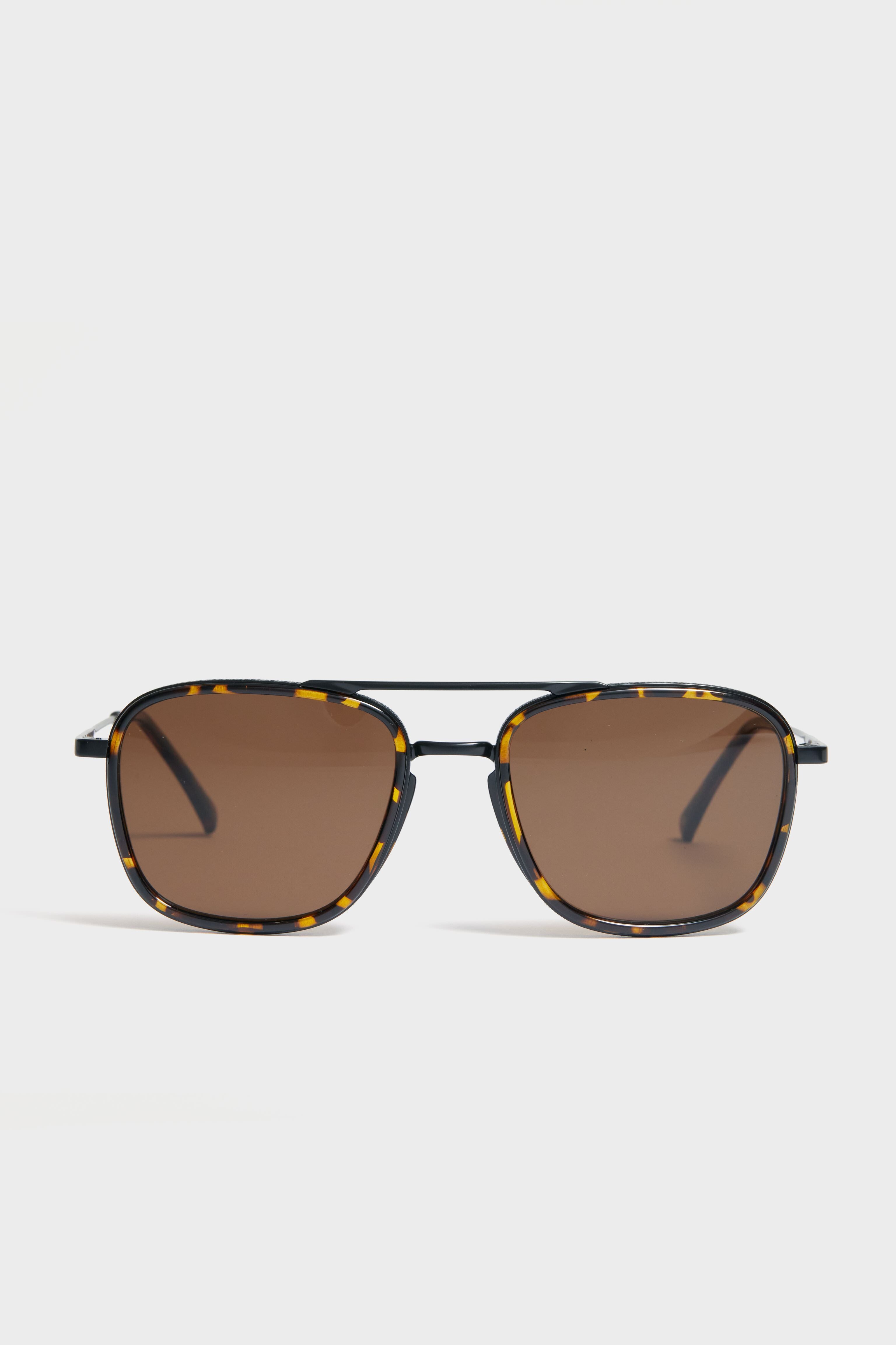 Tortoise Amber Estero Polarized Sunglasses-Get Girly