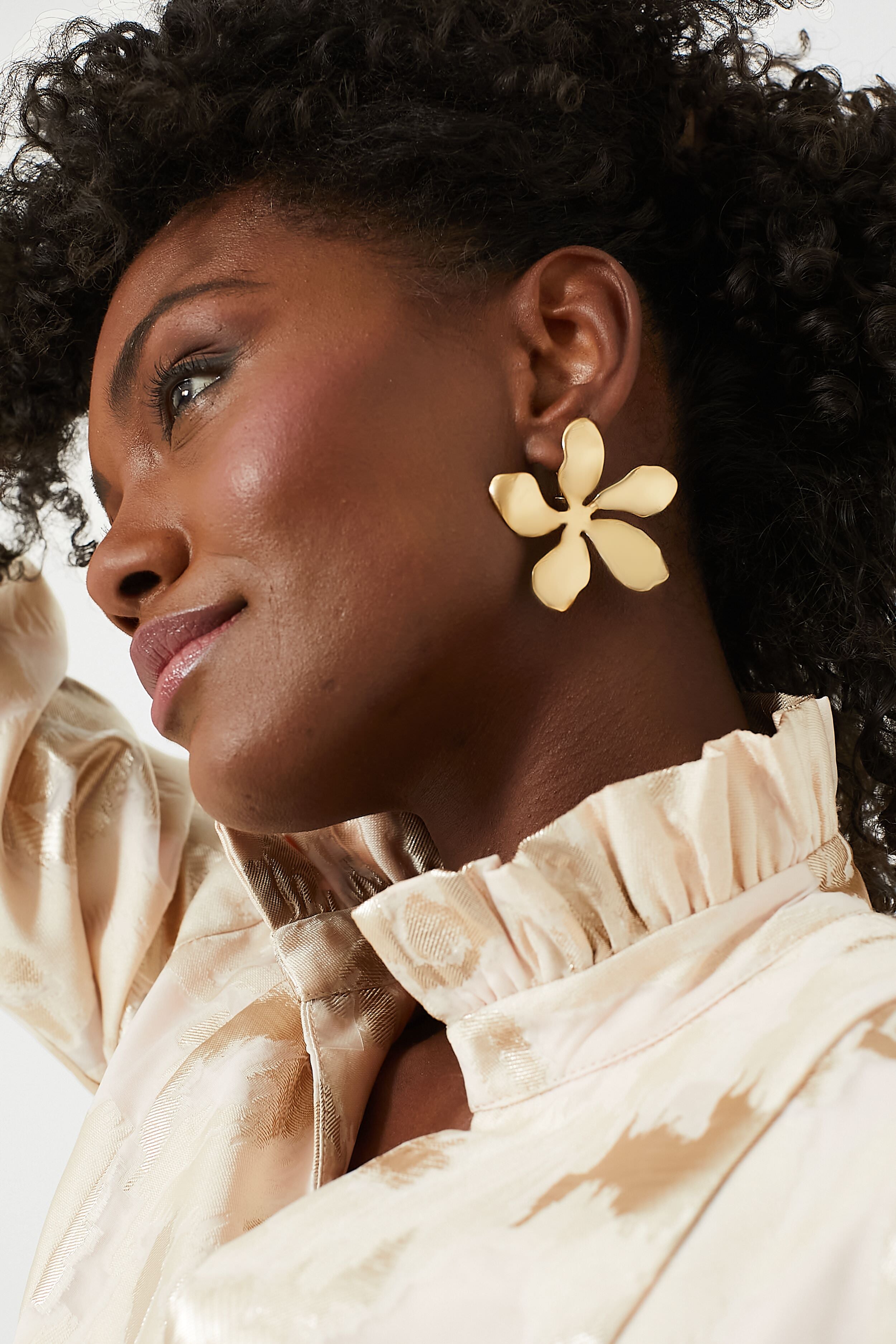 Antique Gold Tangier Earrings-Get Girly