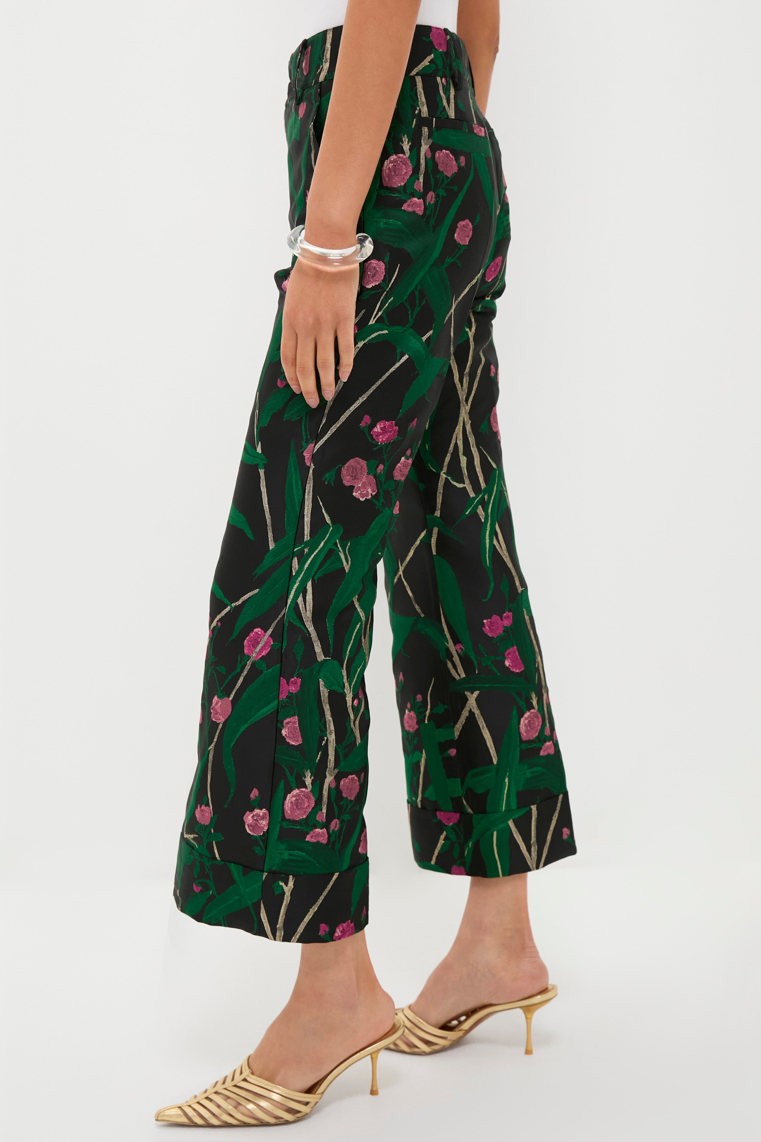 Bamboo Jacquard Hendrix Pants-Get Girly