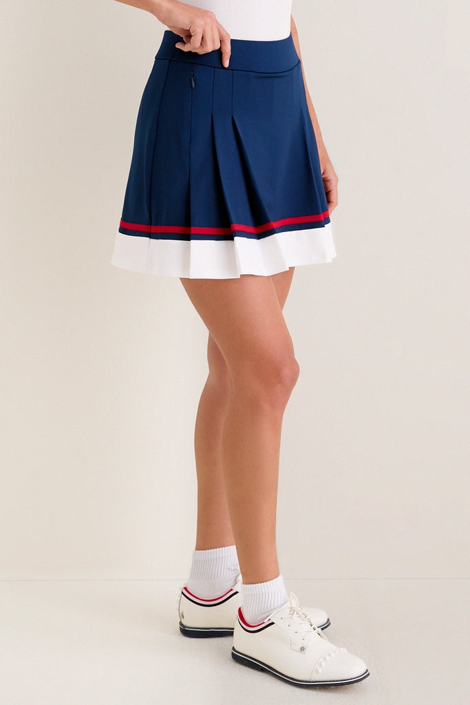 Americana 16 Inch Performance Jersey Park Golf Skirt-Get Girly