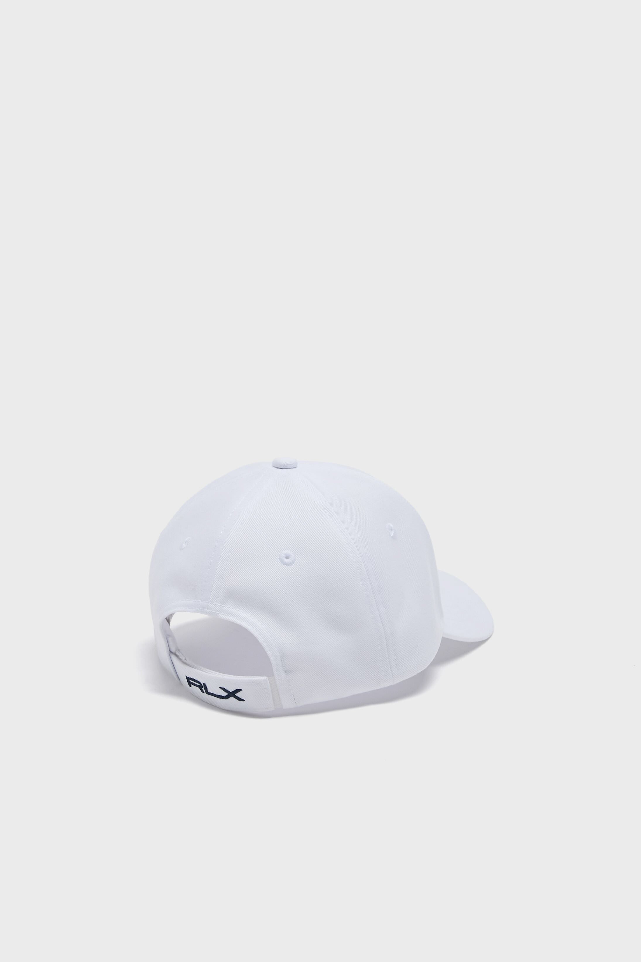 White Twill Polo Player Cap-Get Girly