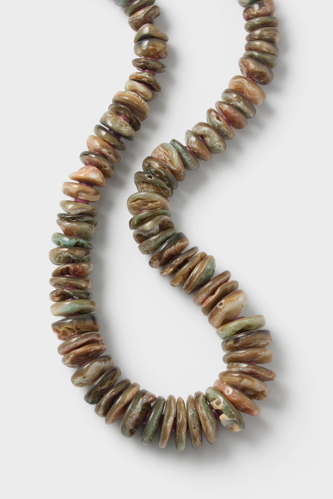 Abalone Shell Statement Necklace-Get Girly