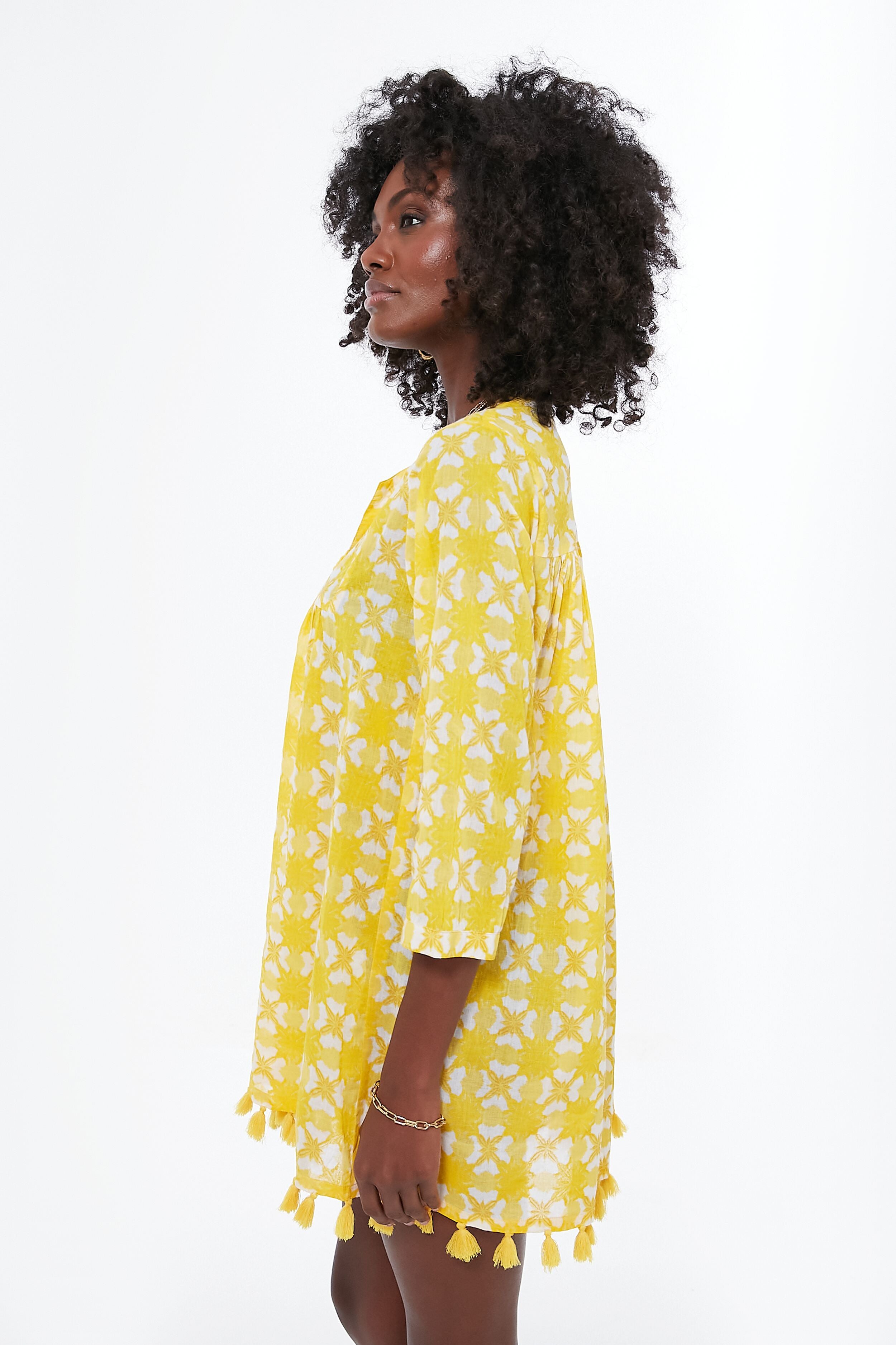 Yellow Barbados Seychelles Tunic-Get Girly