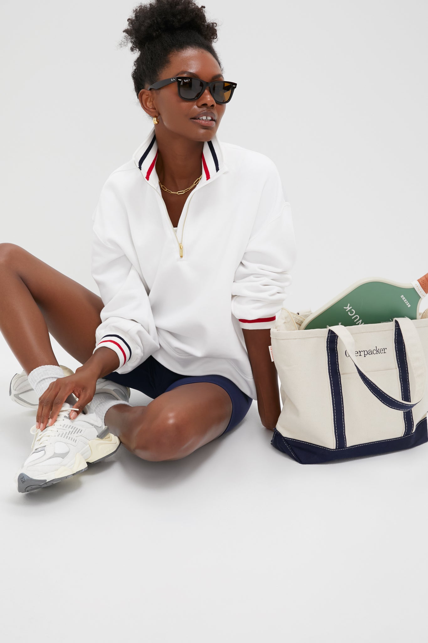 Americana Carlson Quarter Zip-Get Girly