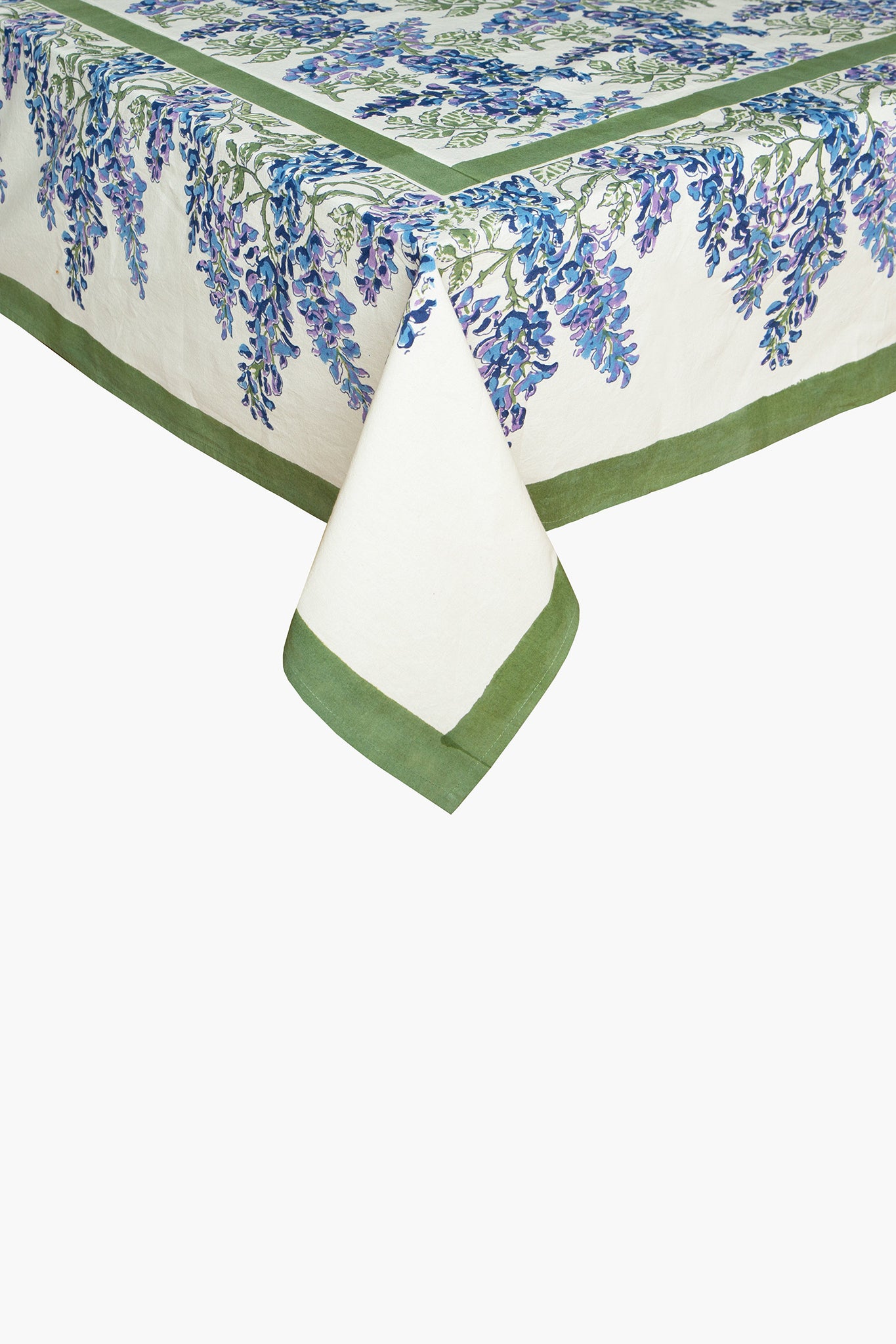 Wisteria Green and Blue French Tablecloth-Get Girly