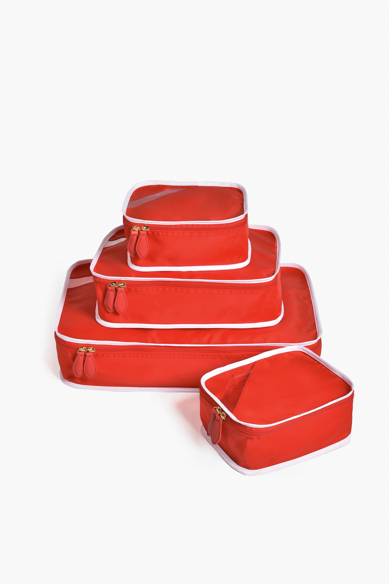 Bebop Red Packing Cube Quad-Get Girly