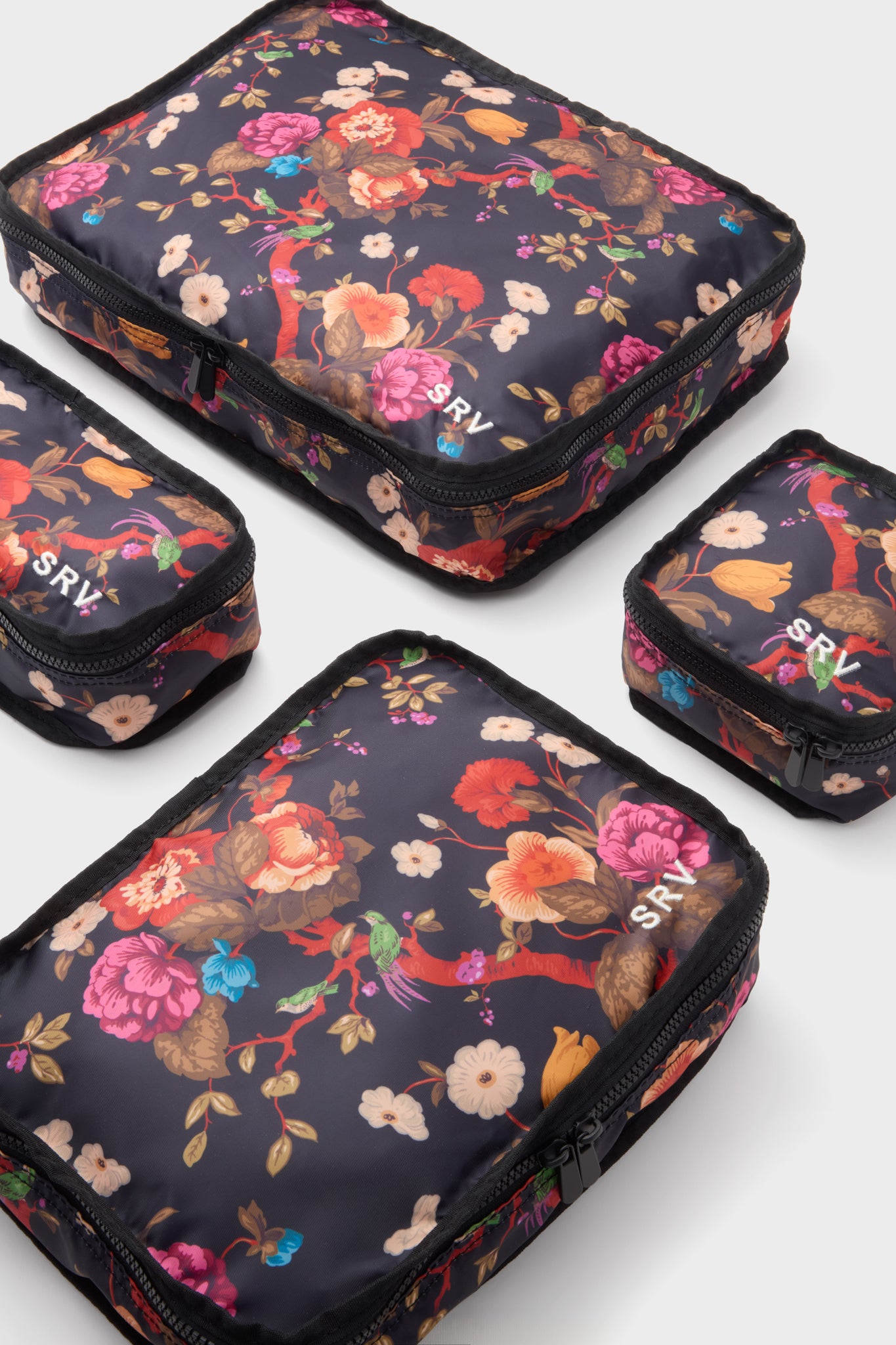 Baroque Floral Packing Cubes-Get Girly