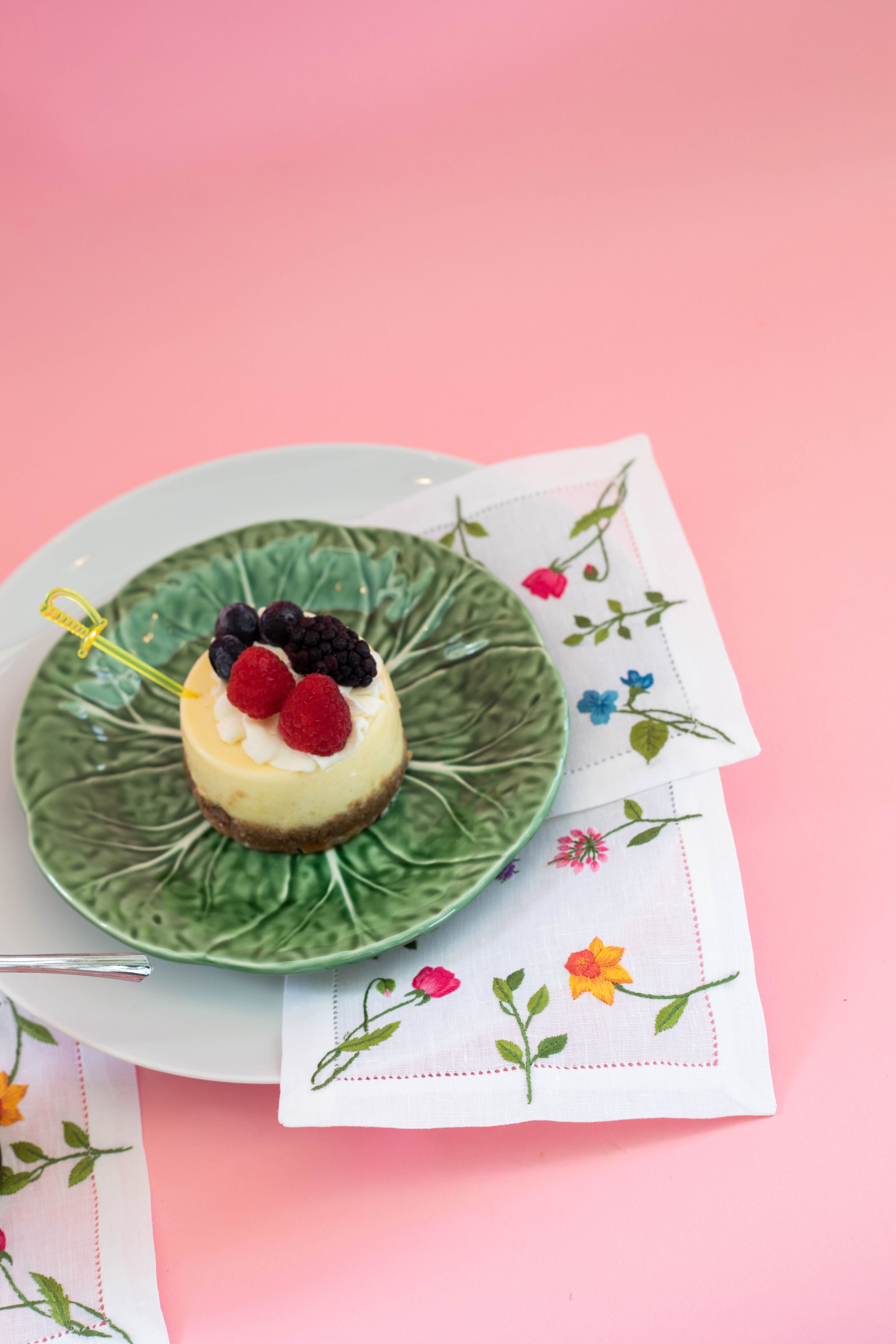 Multi Floral Cocktail Napkins Set of 4-Get Girly