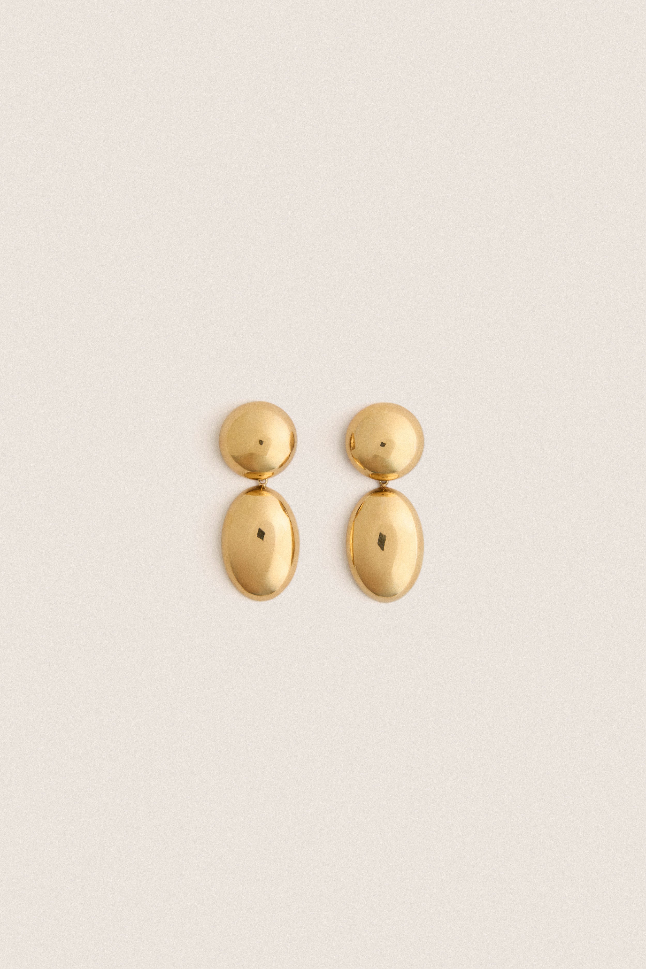 Gold Klara Earrings-Get Girly