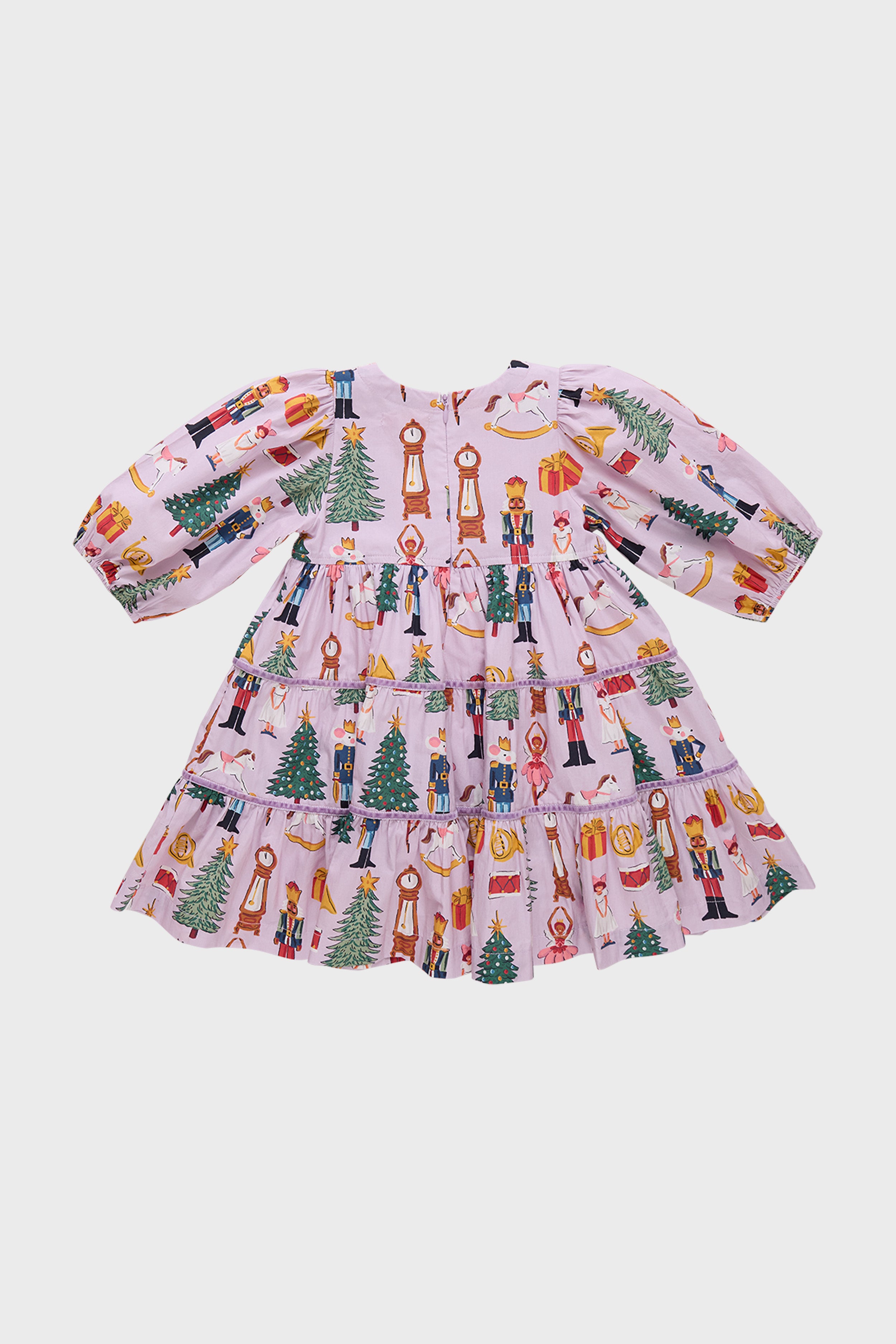 Lavender Girls Peachy Dress-Get Girly