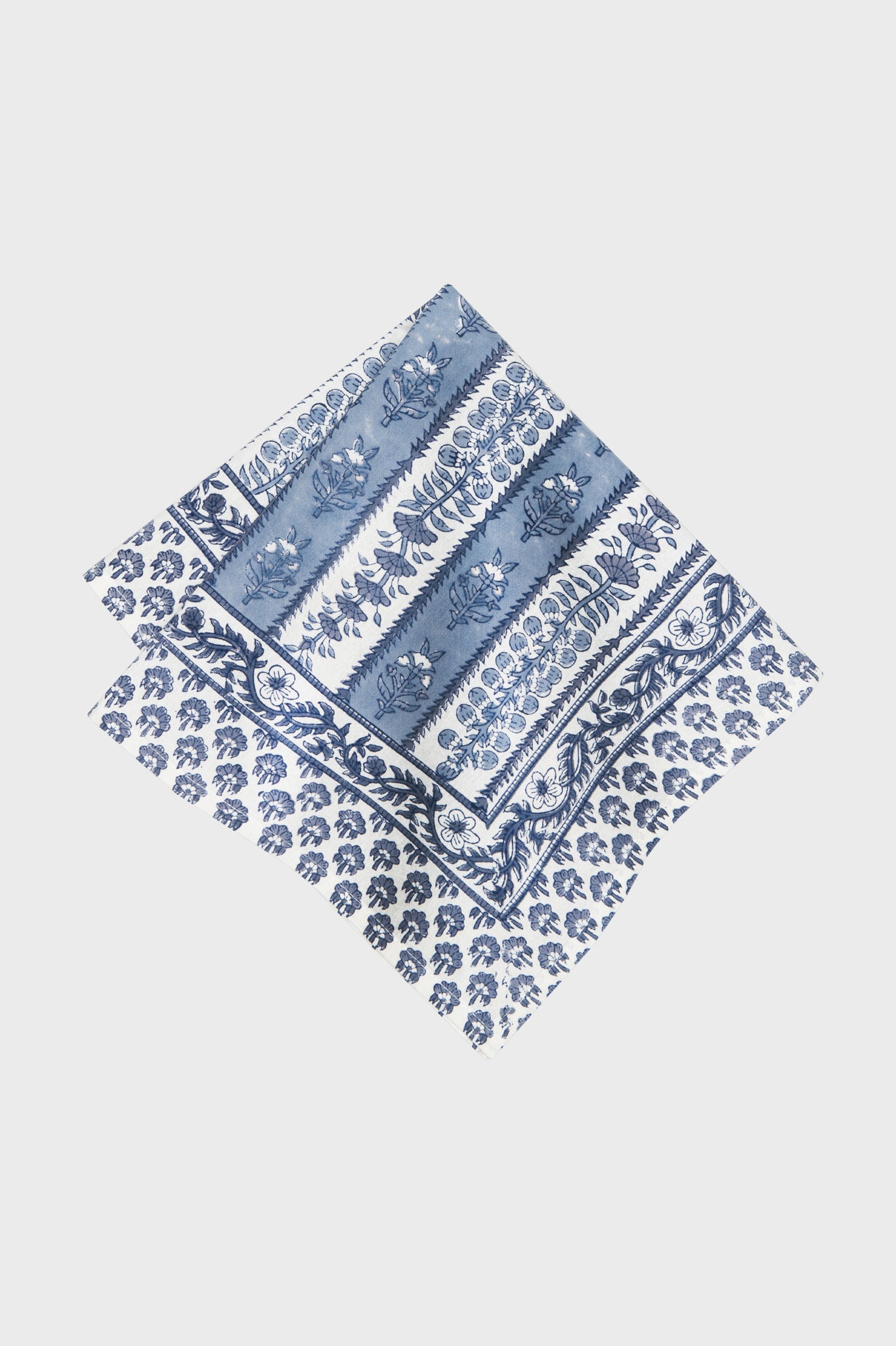 Avignon Napkins Blue & Marine, Set of 6-Get Girly