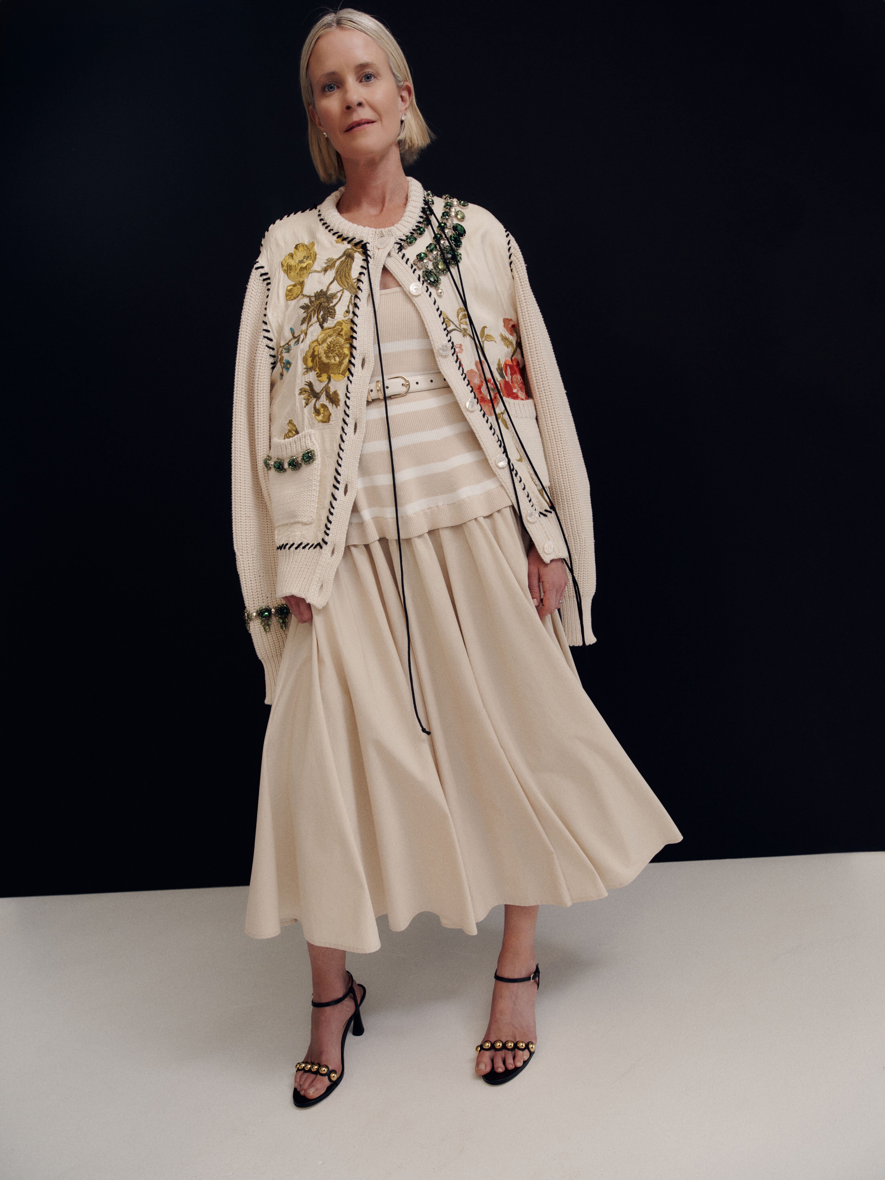 White Triple Keeper Skinny Belt-Get Girly