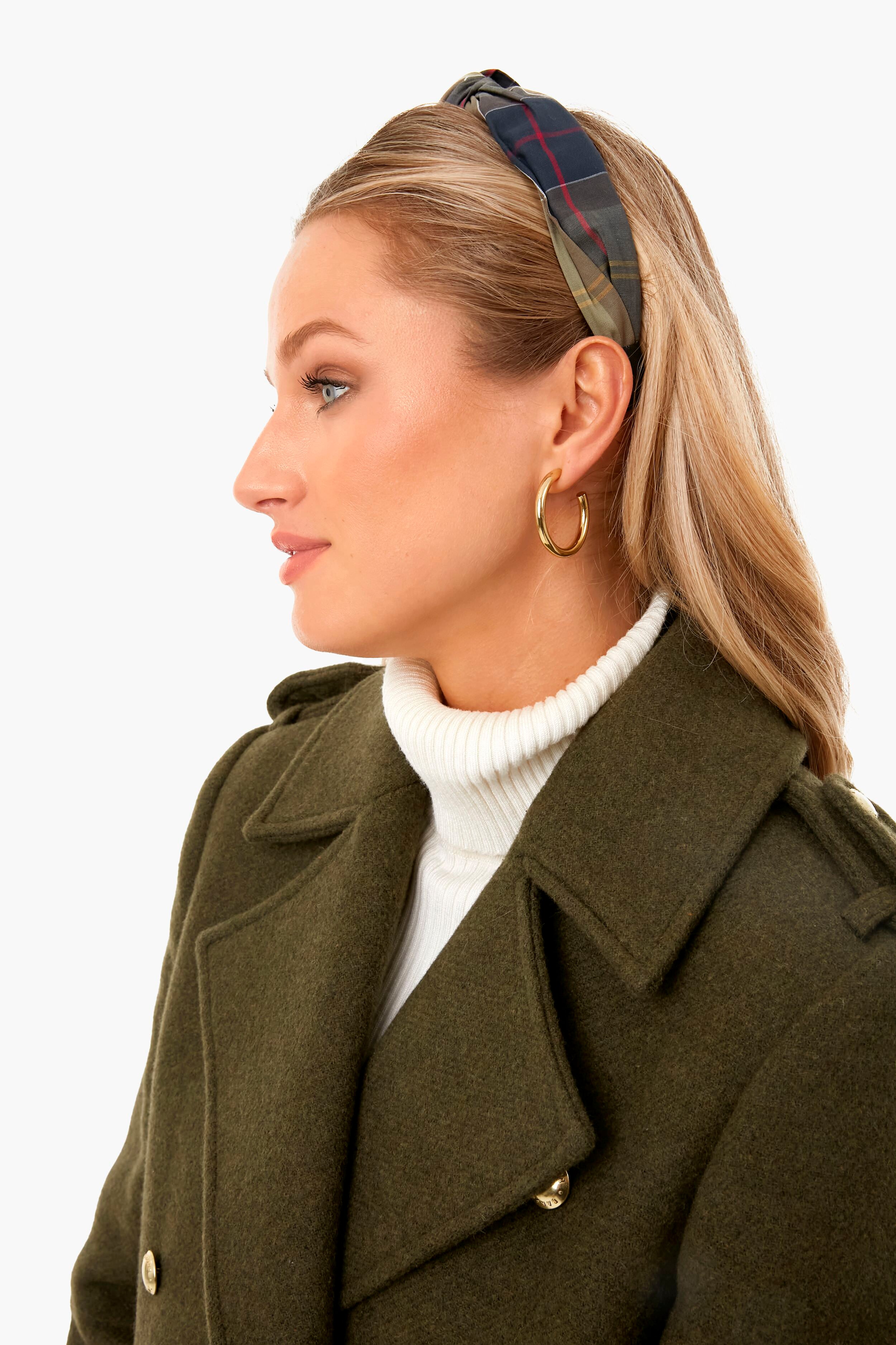 Classic Tartan Headband-Get Girly