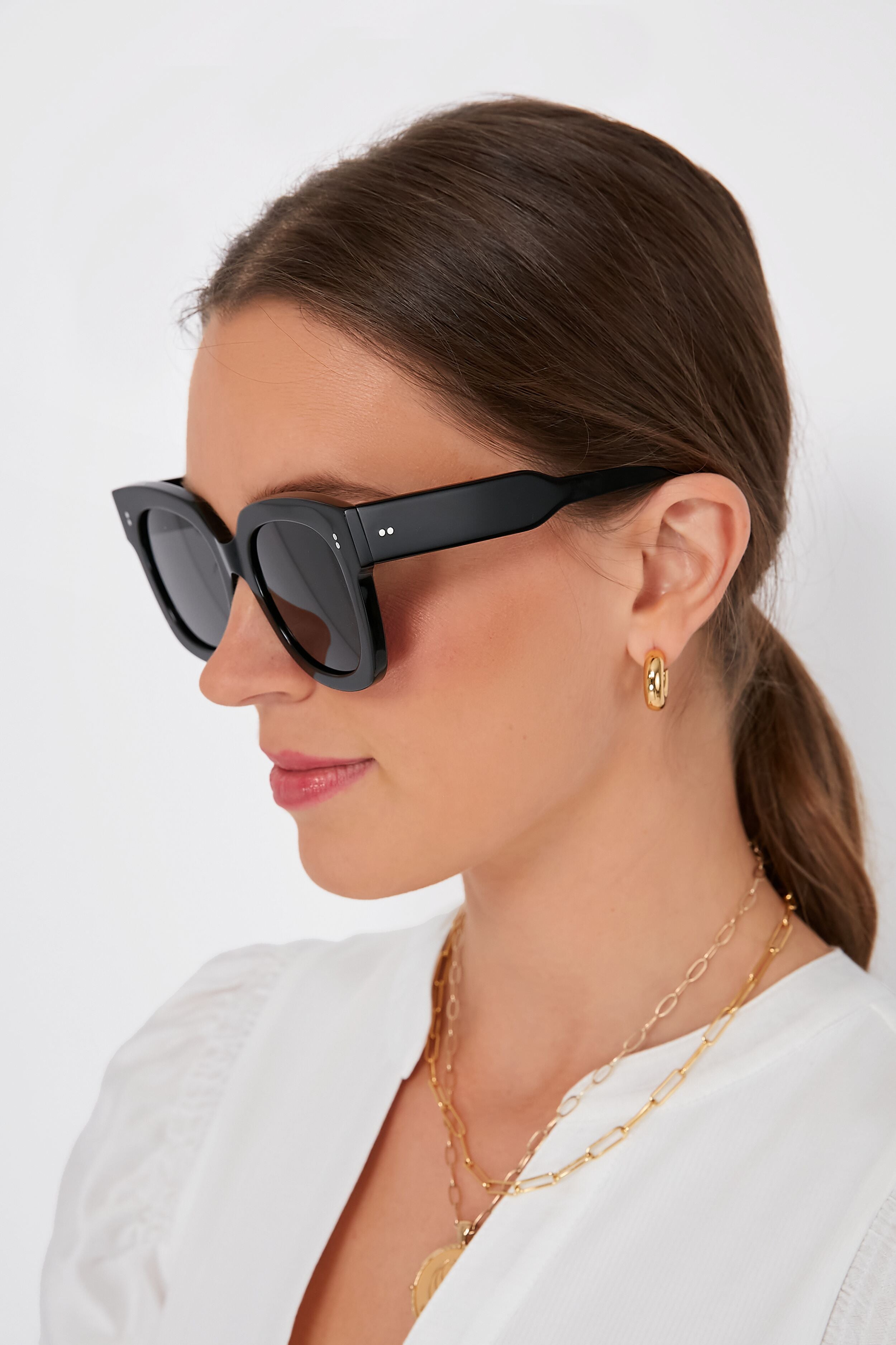 08 Black Sunglasses-Get Girly