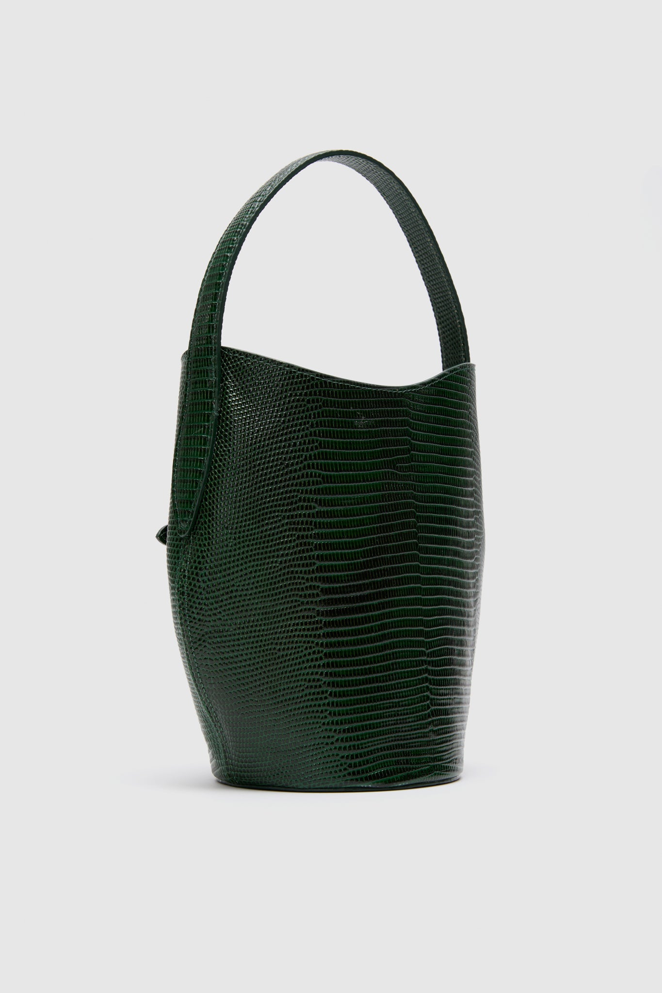 Emerald Mini Belted Bucket Bag-Get Girly