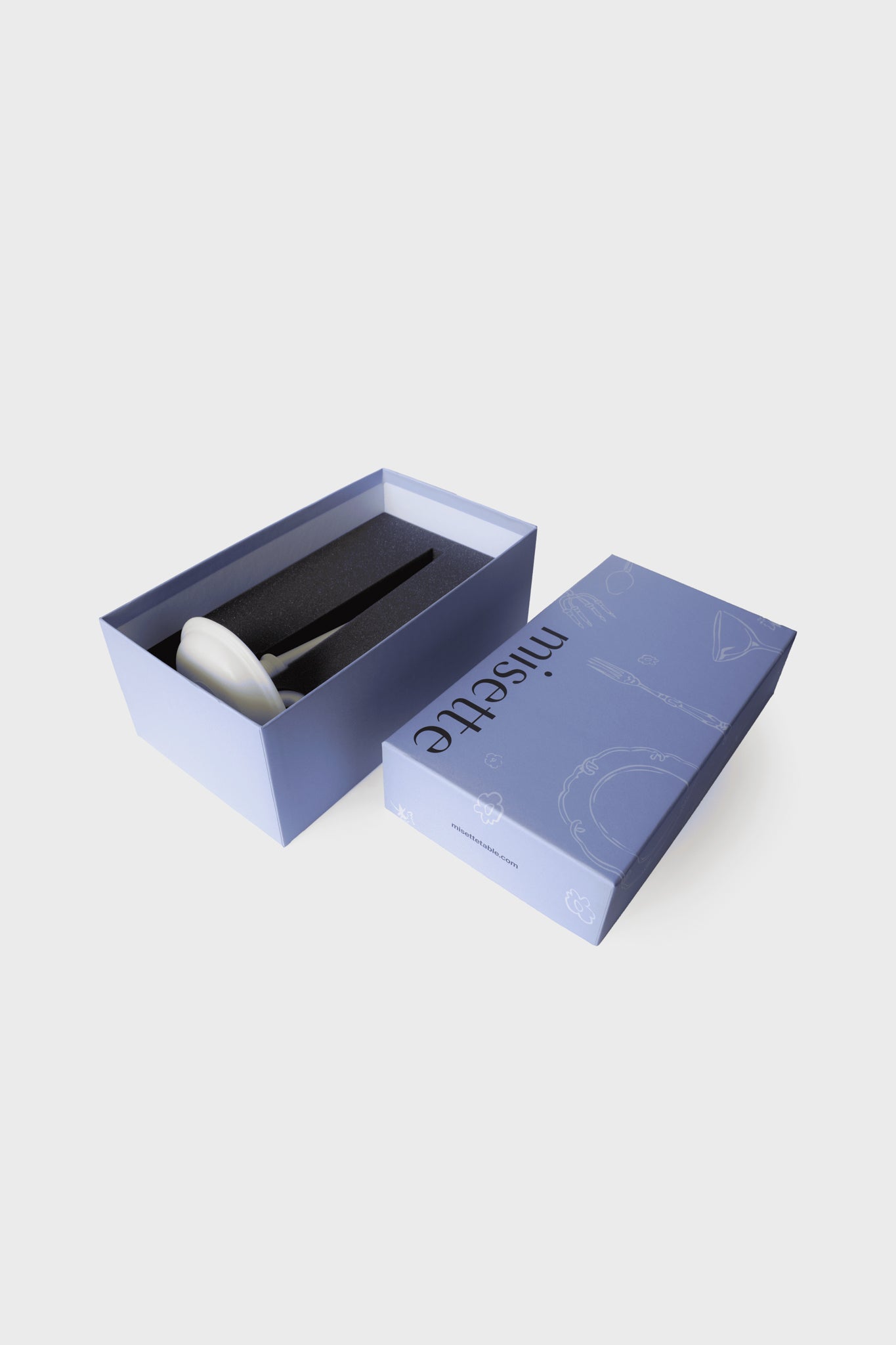 Blue Molded Soy Wax Candle-Get Girly