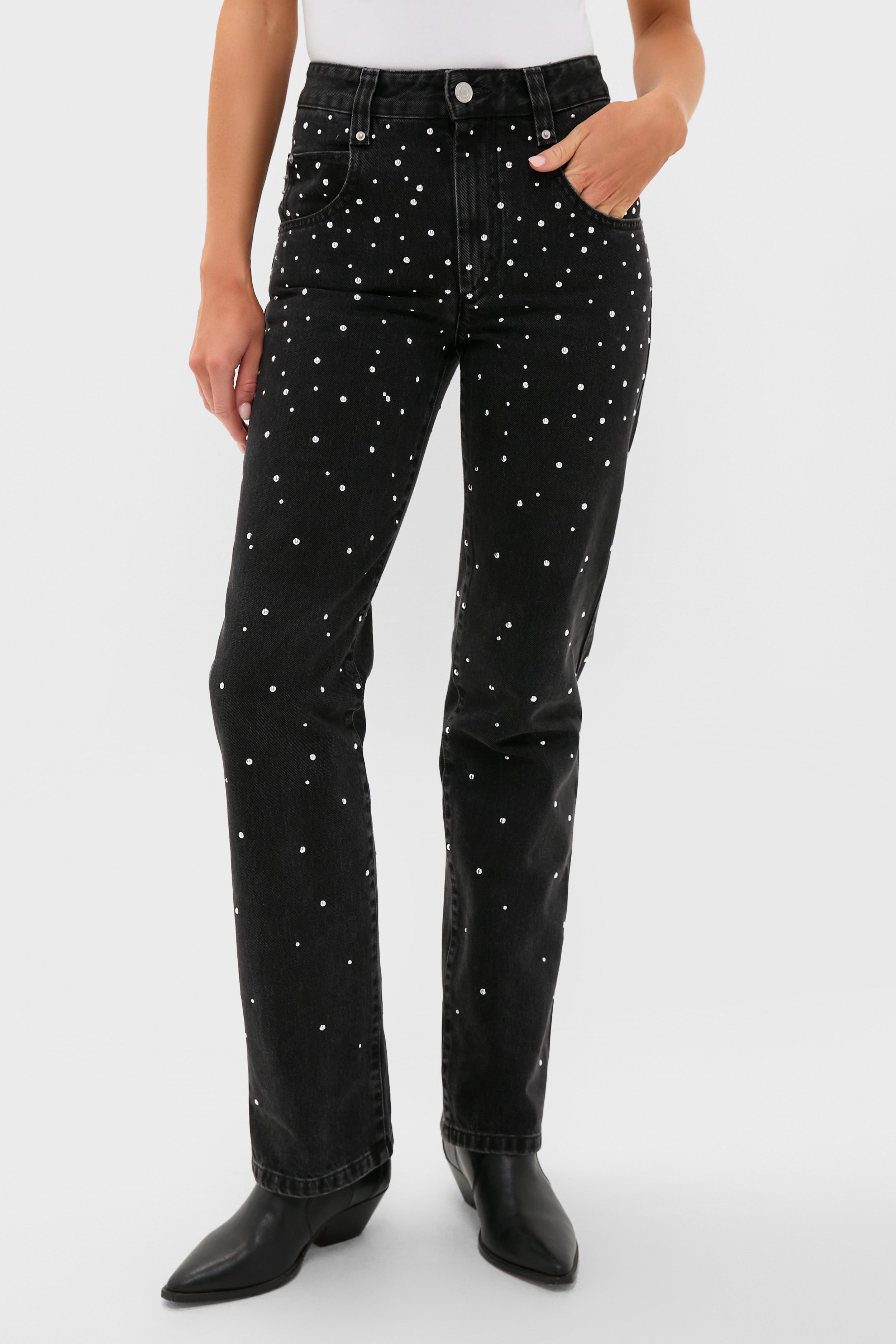 Black Brinsa Jeans-Get Girly