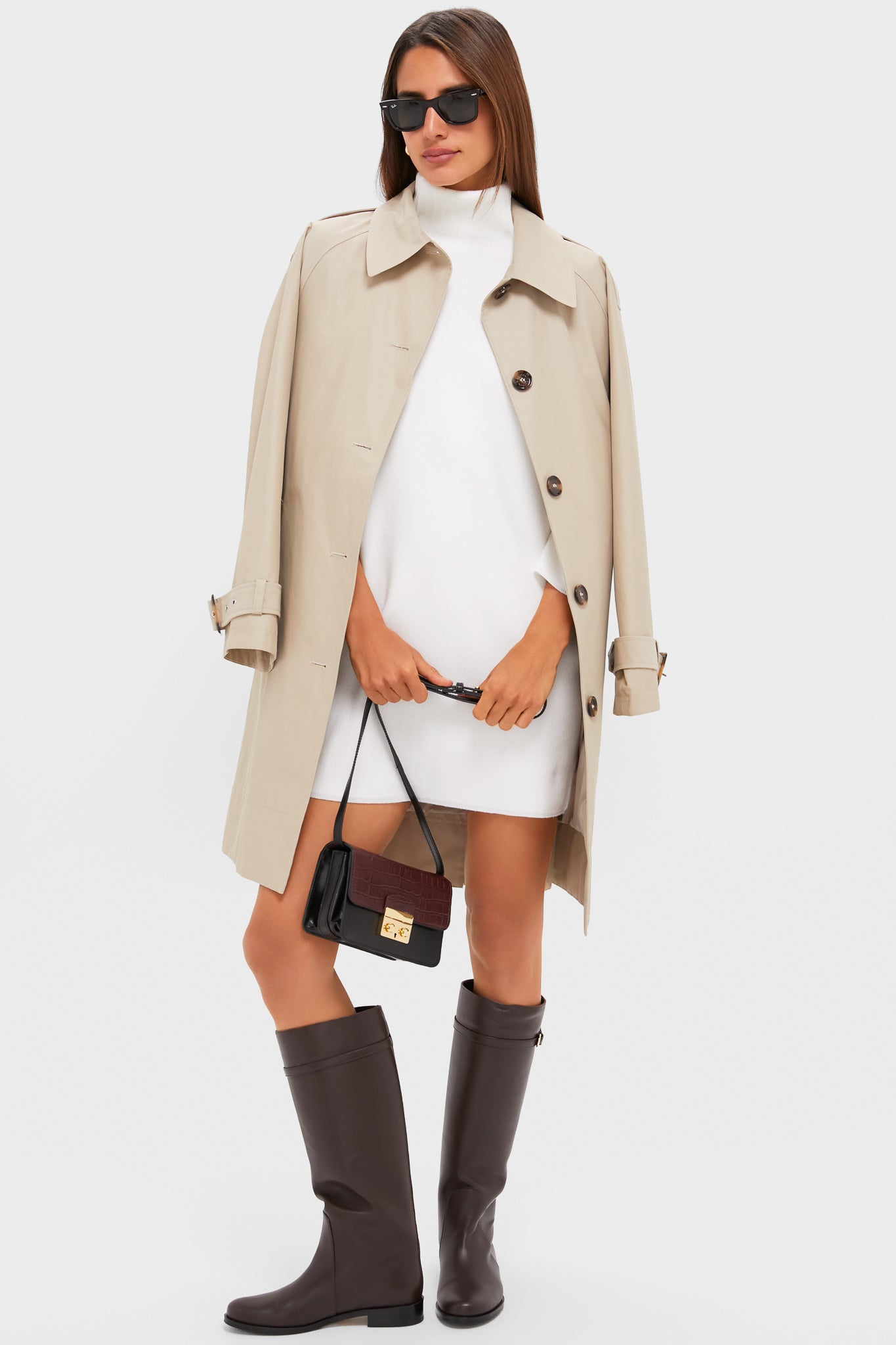 Winter White Vivianne Dress-Get Girly